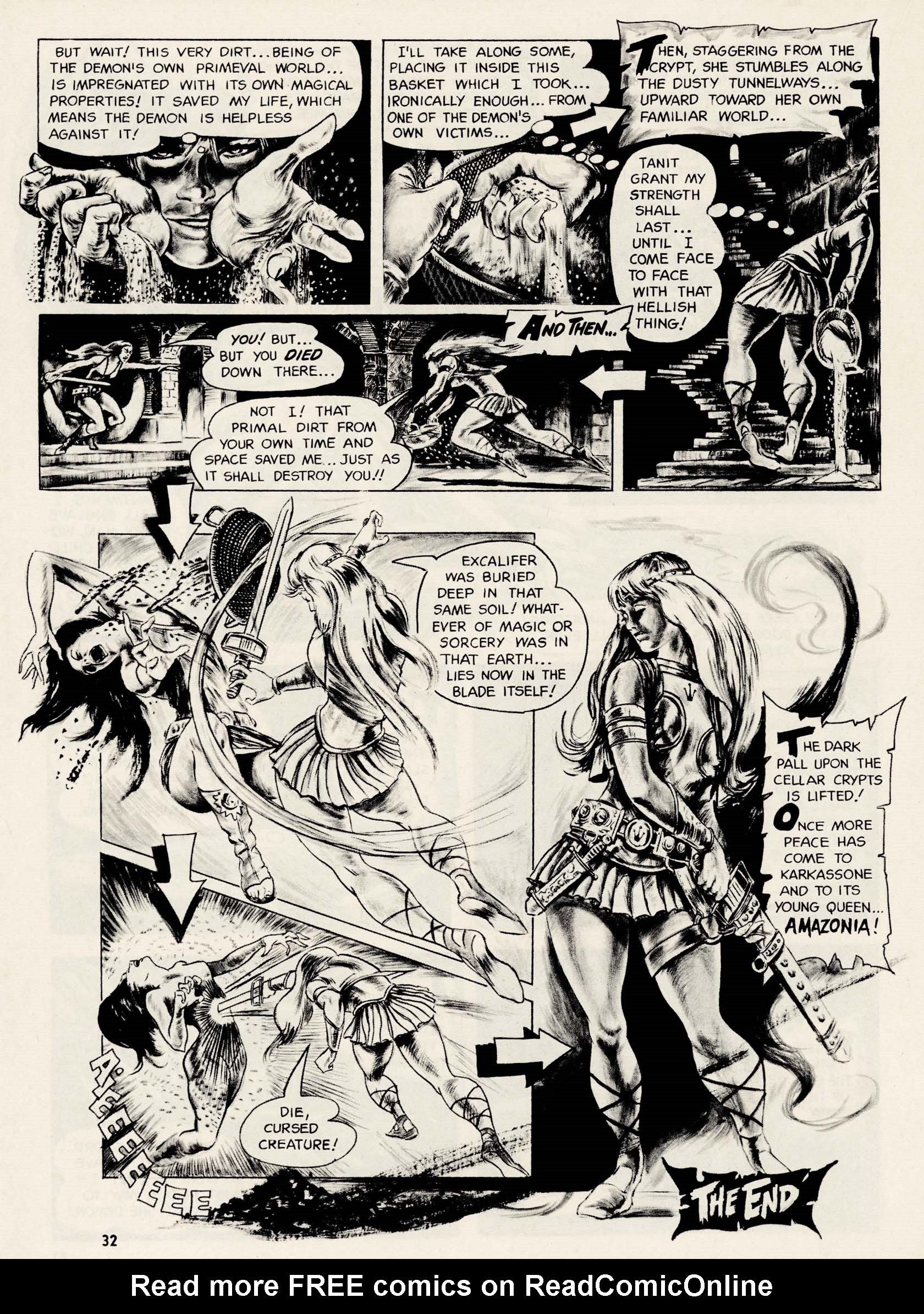 Read online Vampirella (1969) comic -  Issue #8 - 32