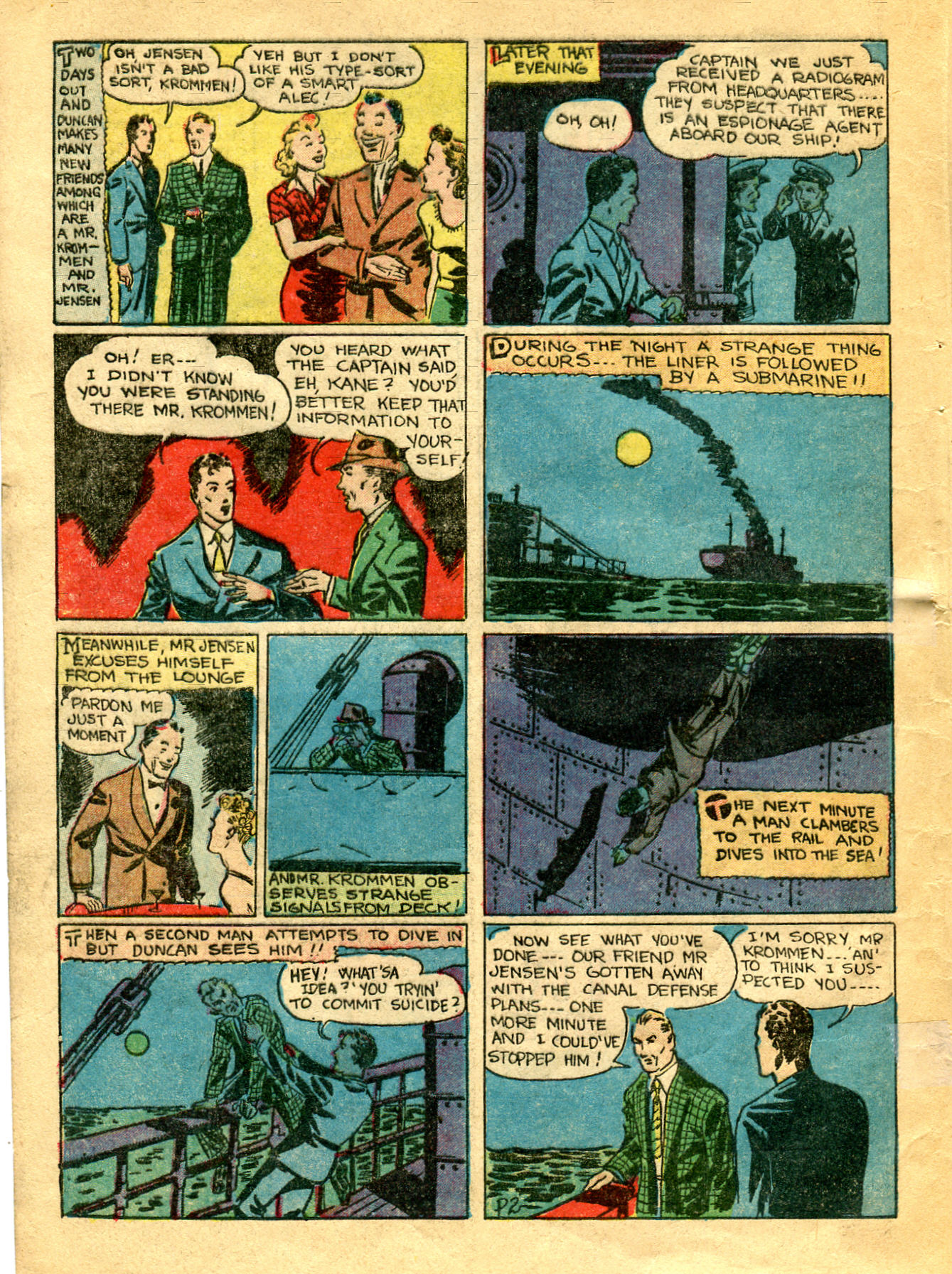Read online Super Spy (1940) comic -  Issue #2 - 51