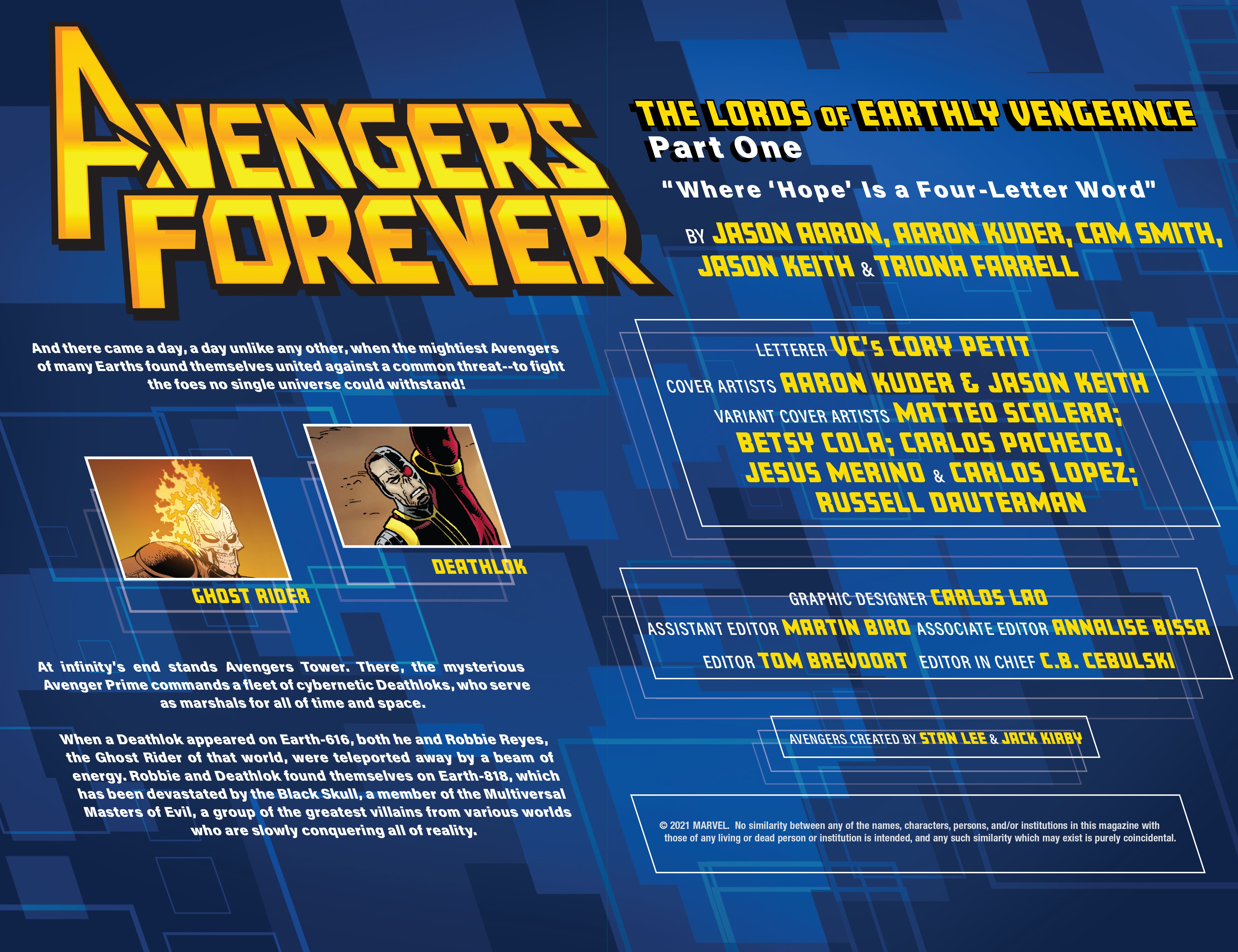 Read online Avengers Forever (2021) comic -  Issue #1 - 4