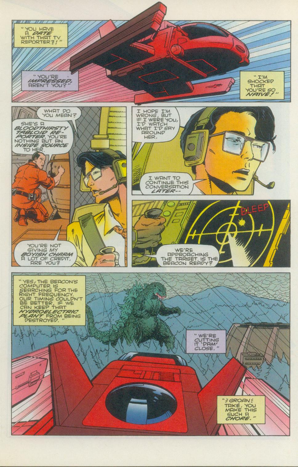 Read online Godzilla (1995) comic -  Issue #1 - 14