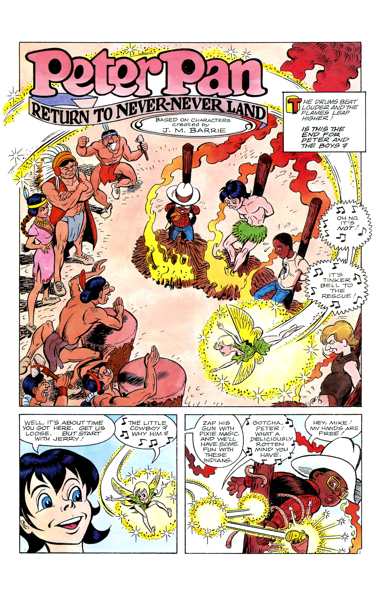 Read online Peter Pan: The Return to Never-Never Land comic -  Issue #2 - 3