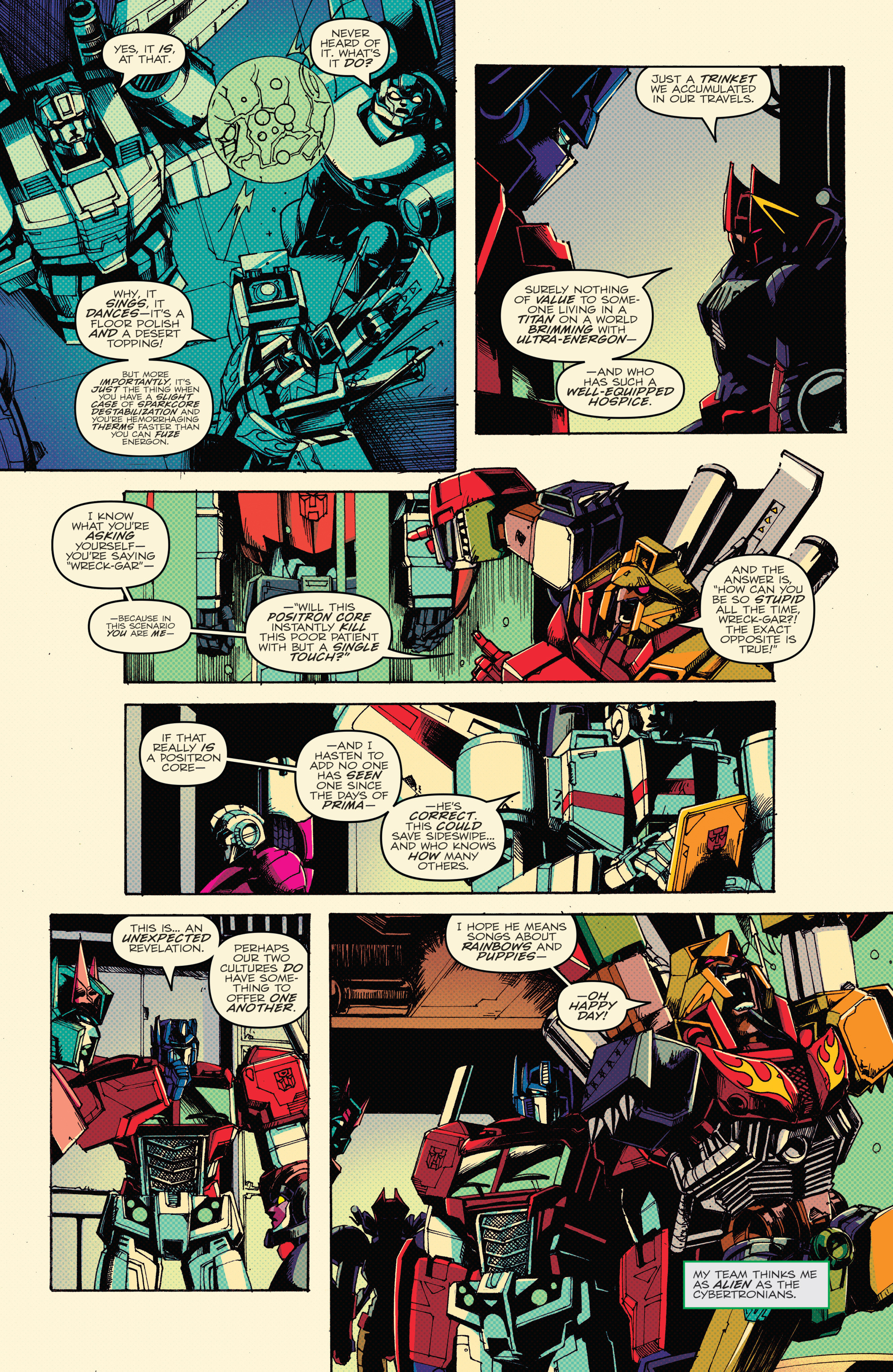 Read online Optimus Prime comic -  Issue #2 - 21