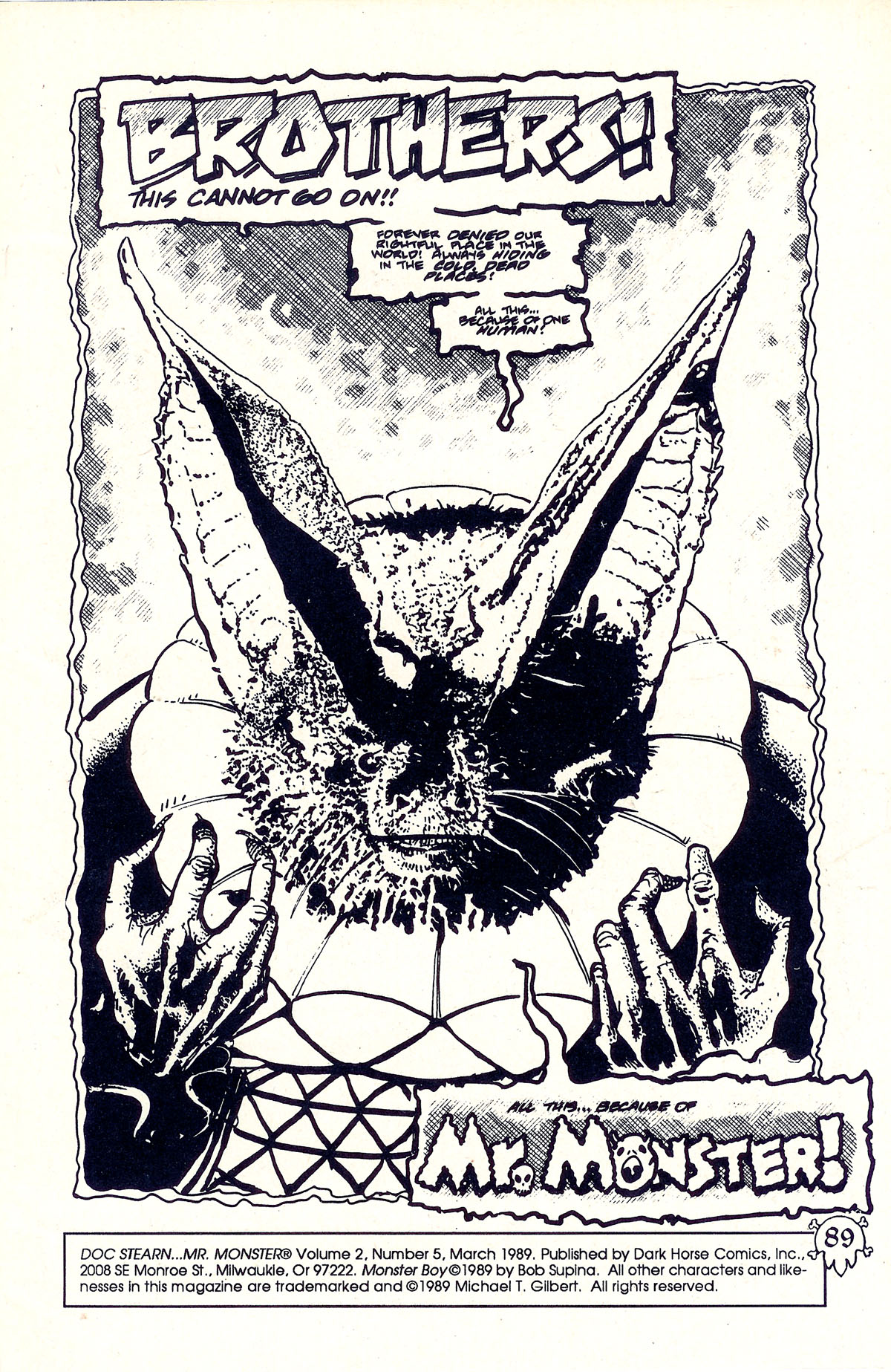Read online Doc Stearn...Mr. Monster (1988) comic -  Issue #5 - 3