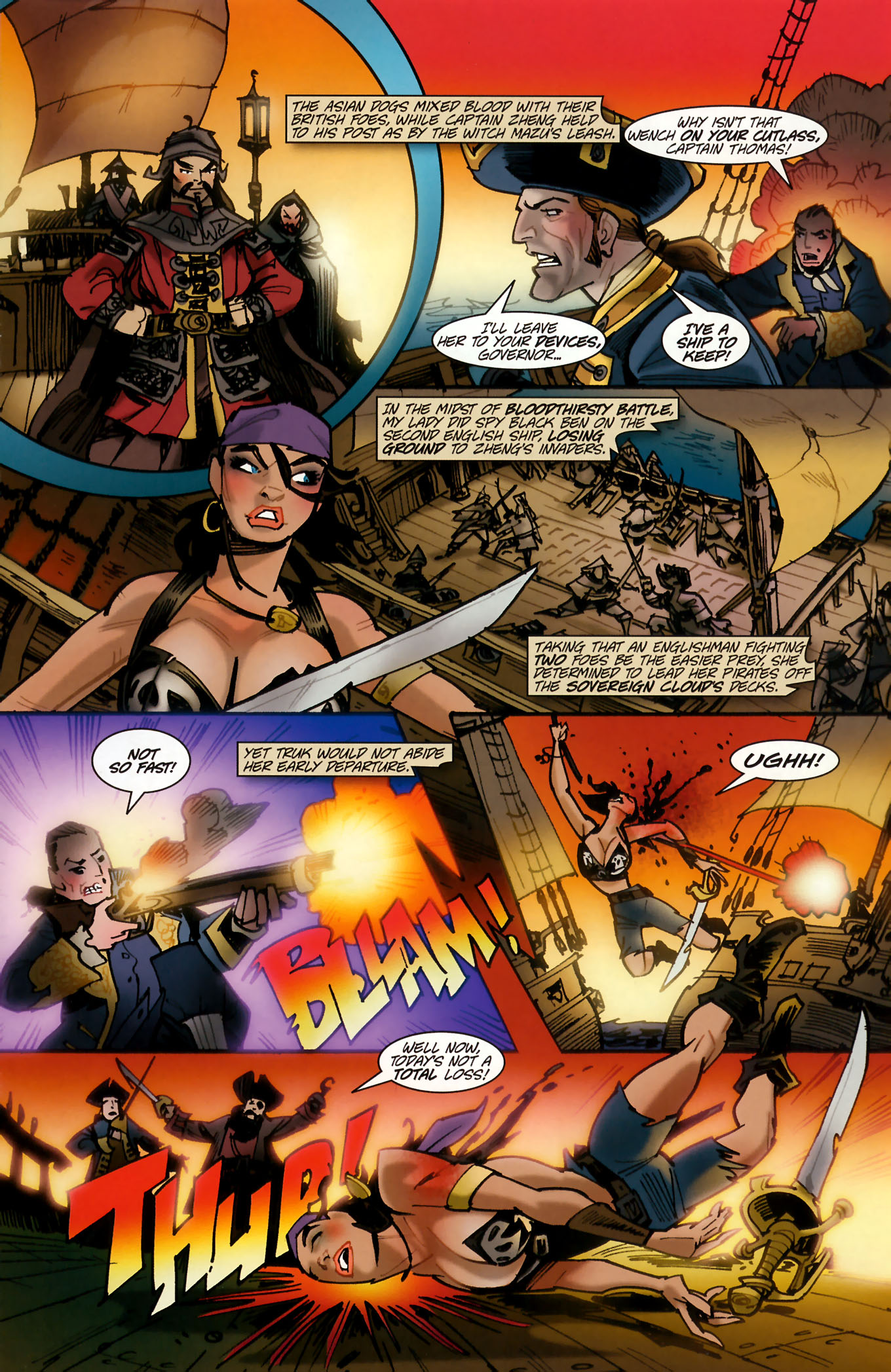 Read online The Voyages of The SheBuccaneer comic -  Issue #6 - 13