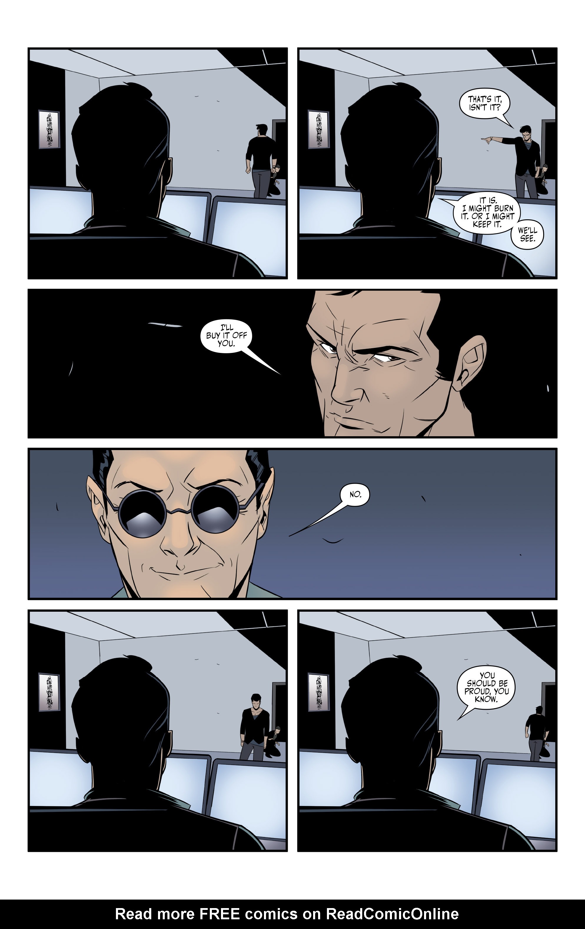 Read online Mirror's Edge: Exordium comic -  Issue #6 - 23