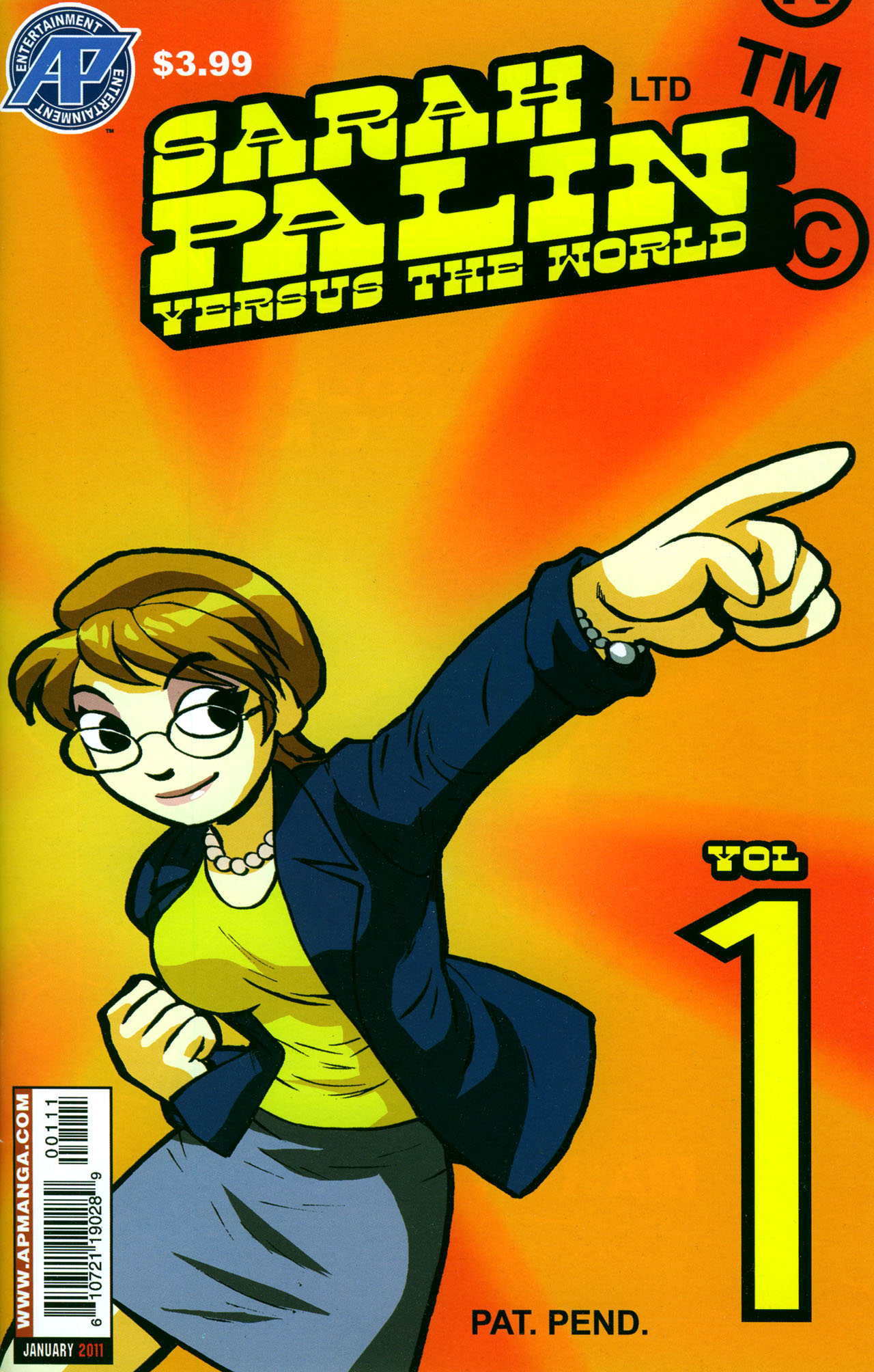 Read online Sarah Palin versus the World comic -  Issue # Full - 1