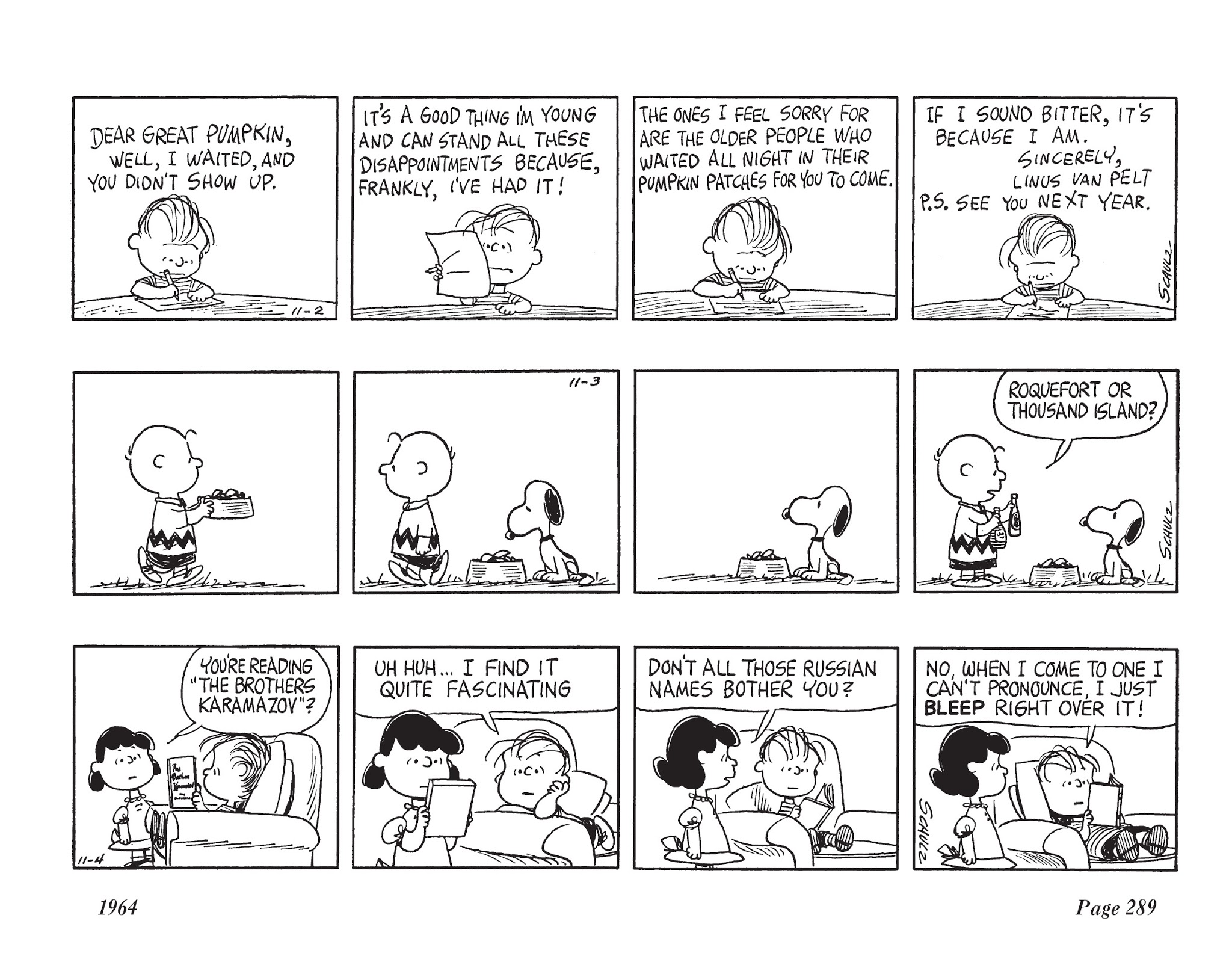 Read online The Complete Peanuts comic -  Issue # TPB 7 - 300