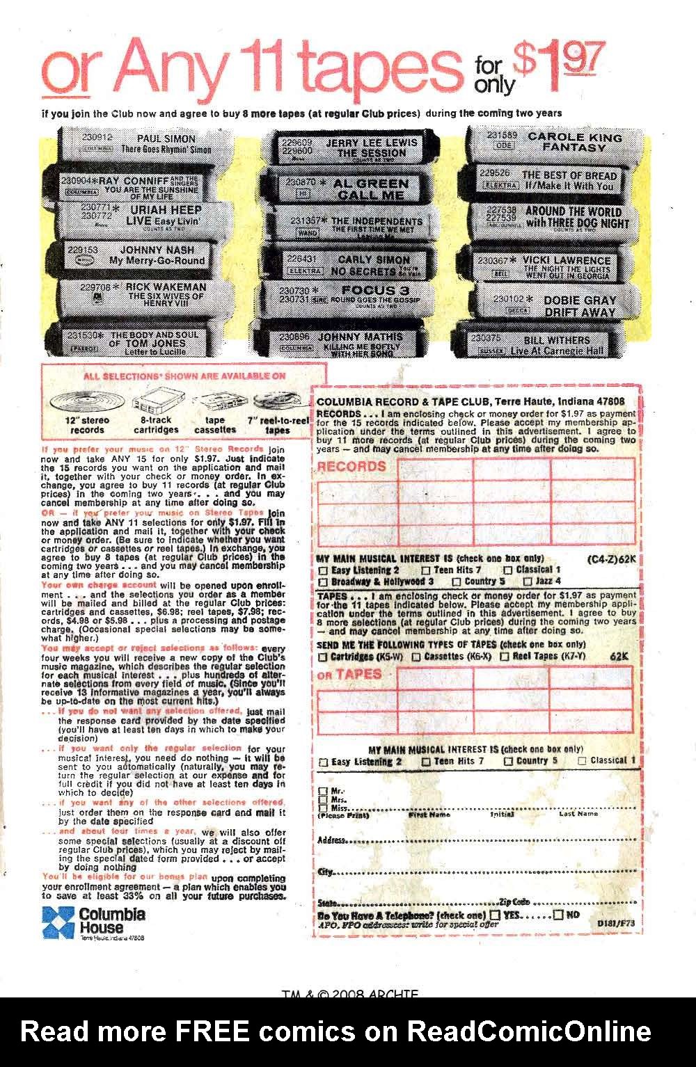 Read online Jughead (1965) comic -  Issue #226 - 13