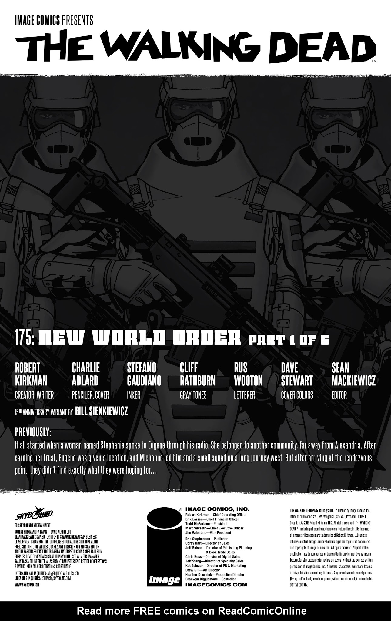 Read online The Walking Dead comic -  Issue #175 - 2