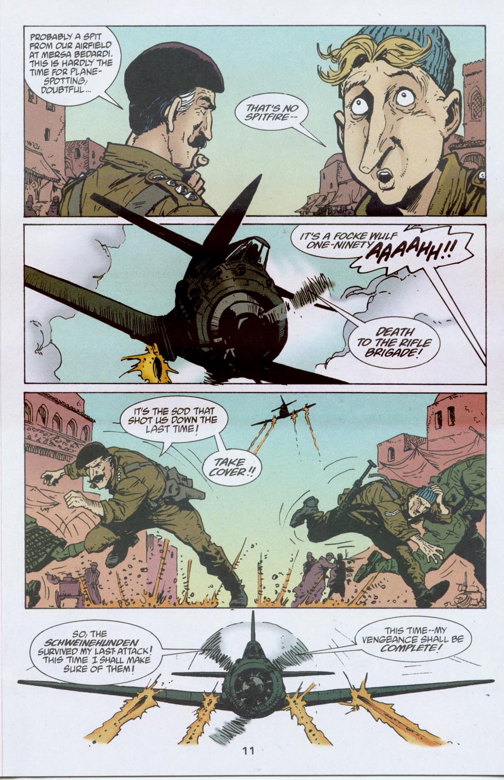 Read online Adventures in the Rifle Brigade: Operation Bollock comic -  Issue #2 - 12