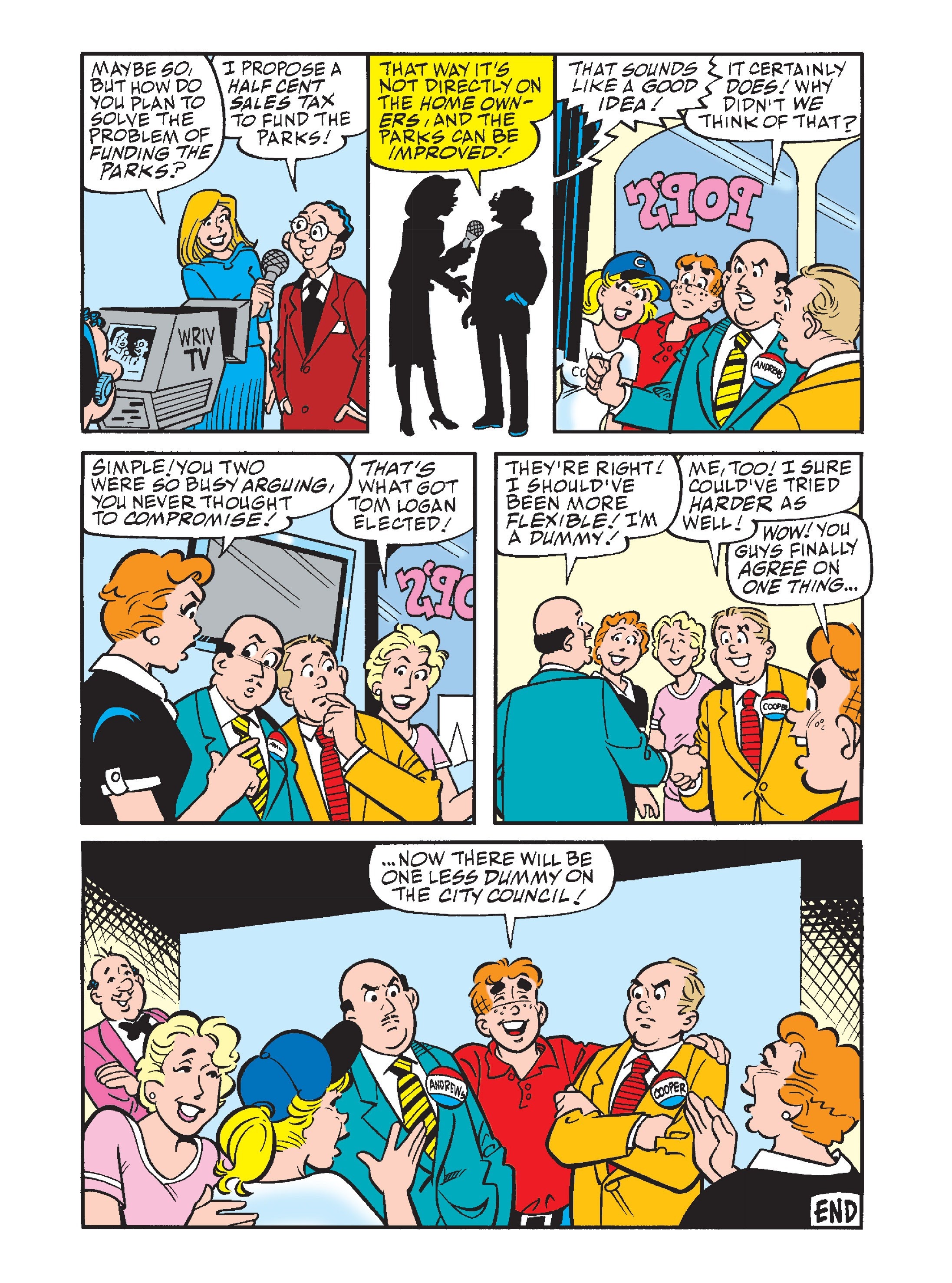 Read online Archie's Double Digest Magazine comic -  Issue #255 - 208