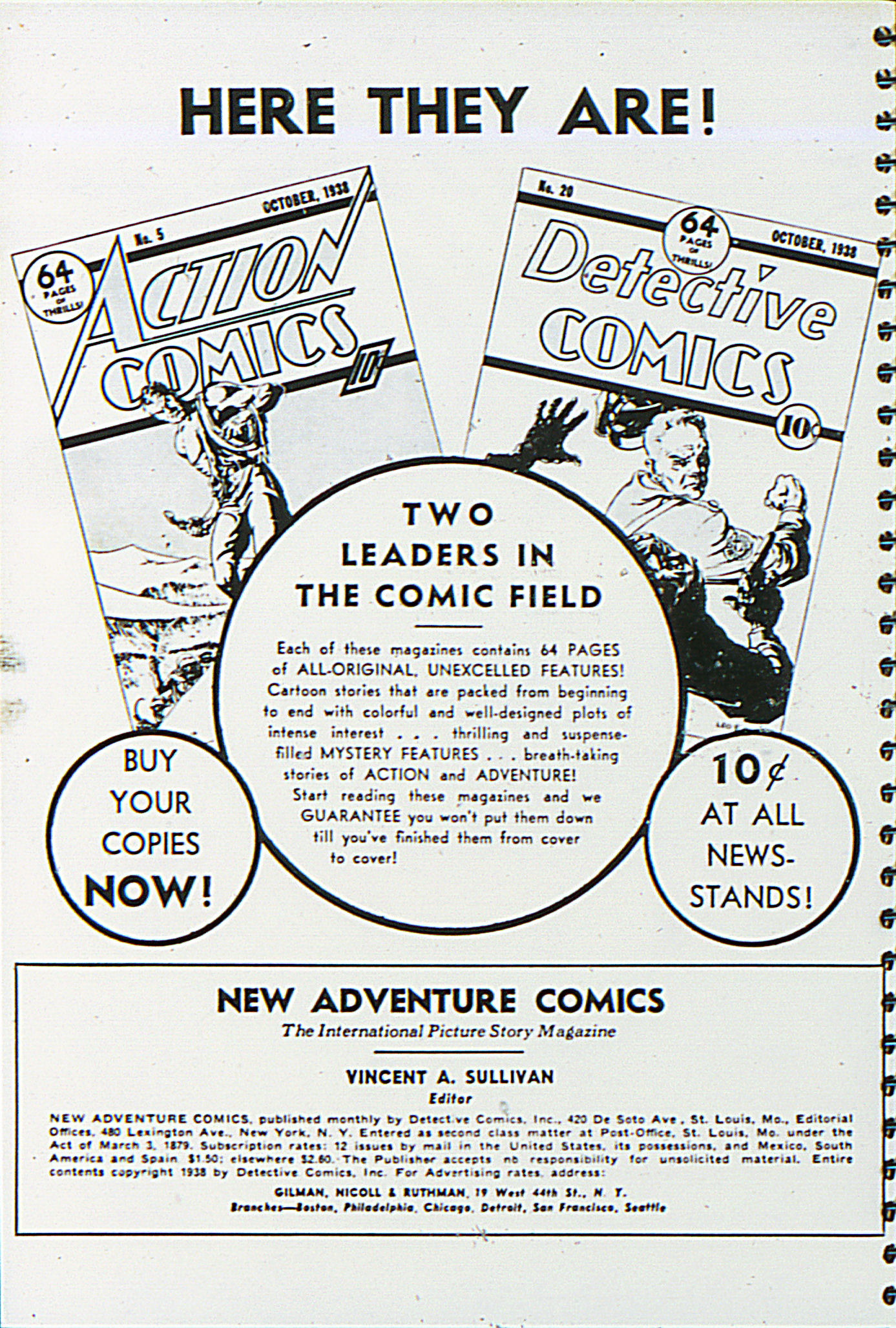 Adventure Comics (1938) 31 Page 2