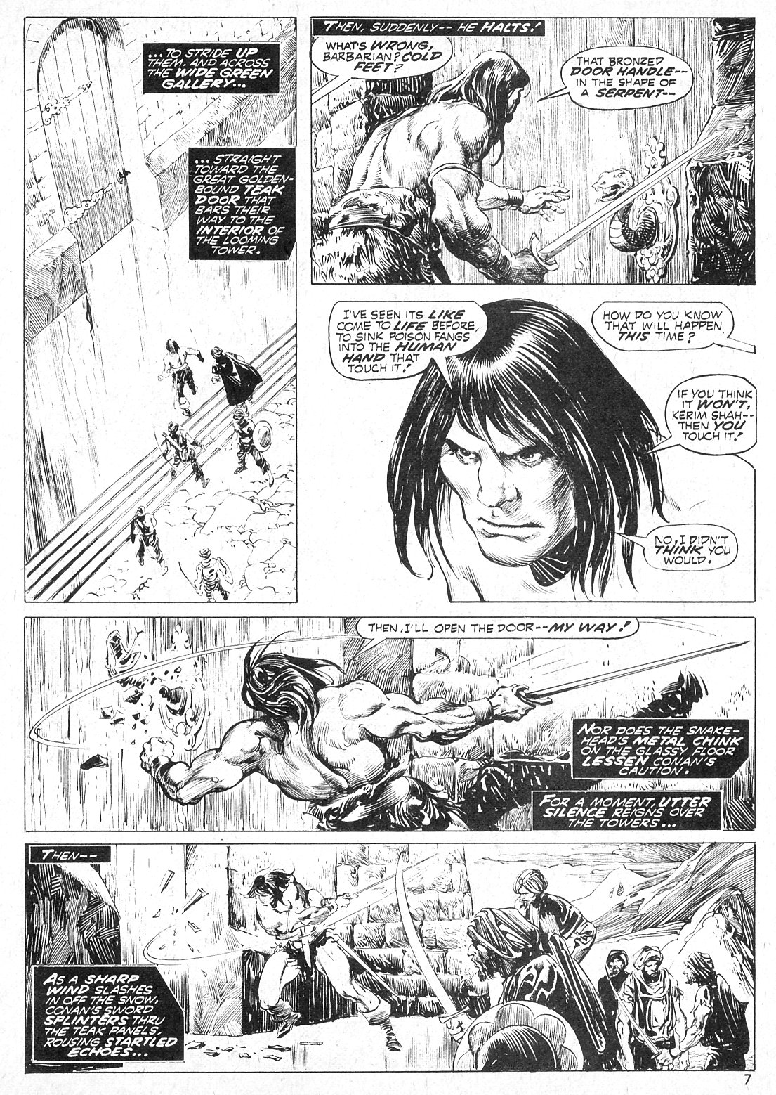 The Savage Sword Of Conan issue 19 - Page 7