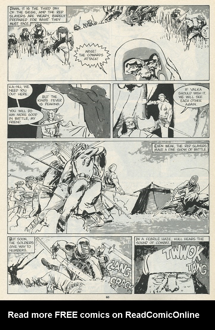 Read online The Savage Sword Of Conan comic -  Issue #165 - 62