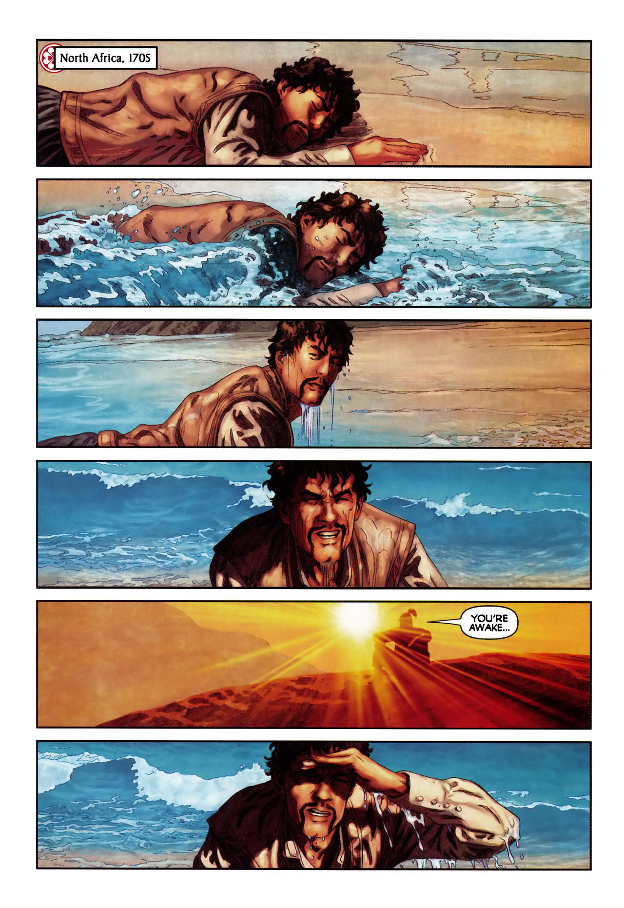 Read online Samurai: Heaven and Earth (2006) comic -  Issue #3 - 6