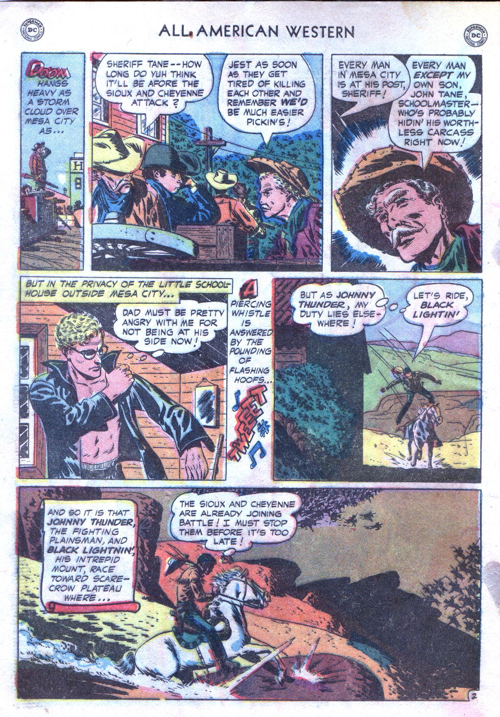 Read online All-American Western comic -  Issue #116 - 4