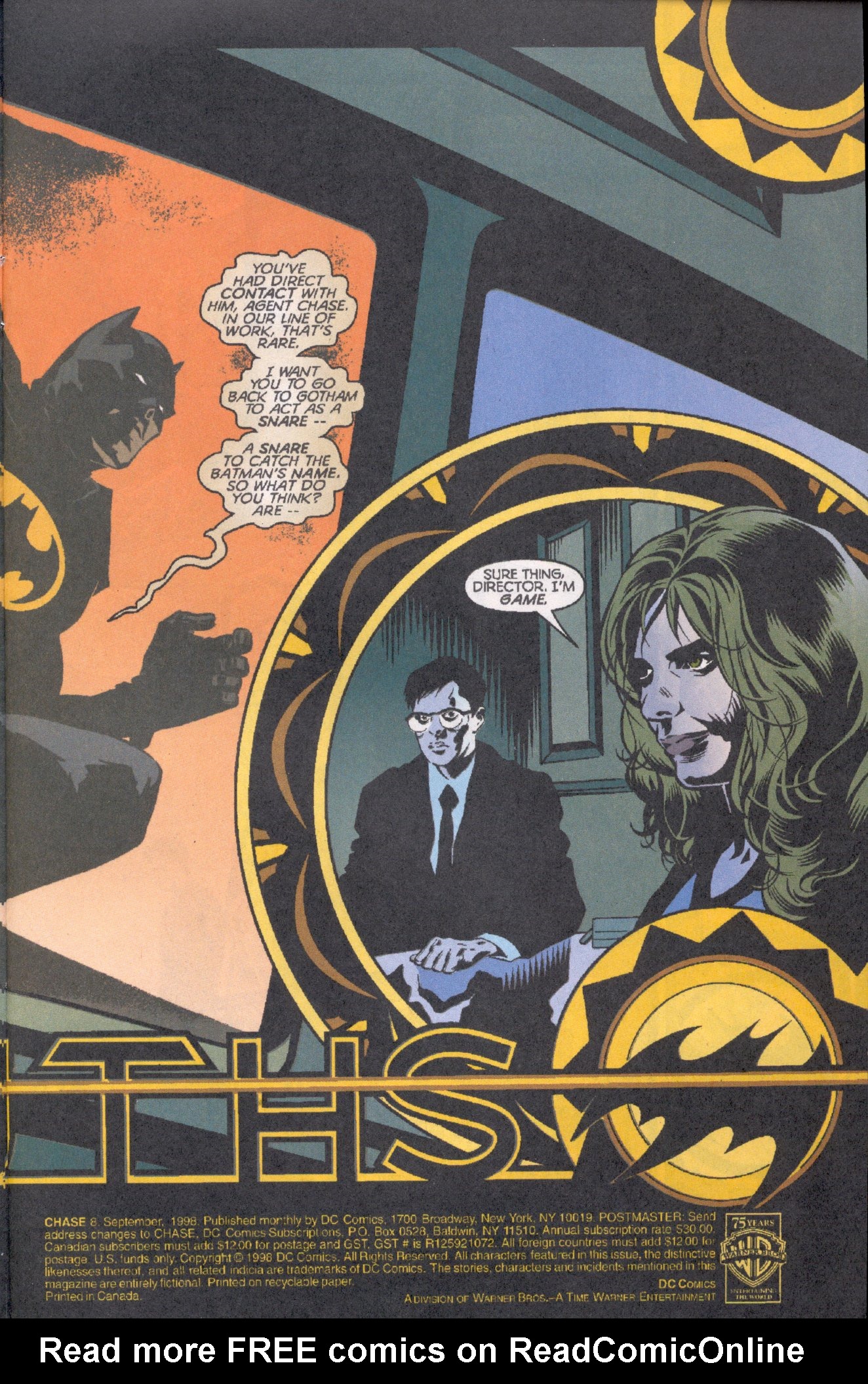 Read online Chase comic -  Issue #8 - 4