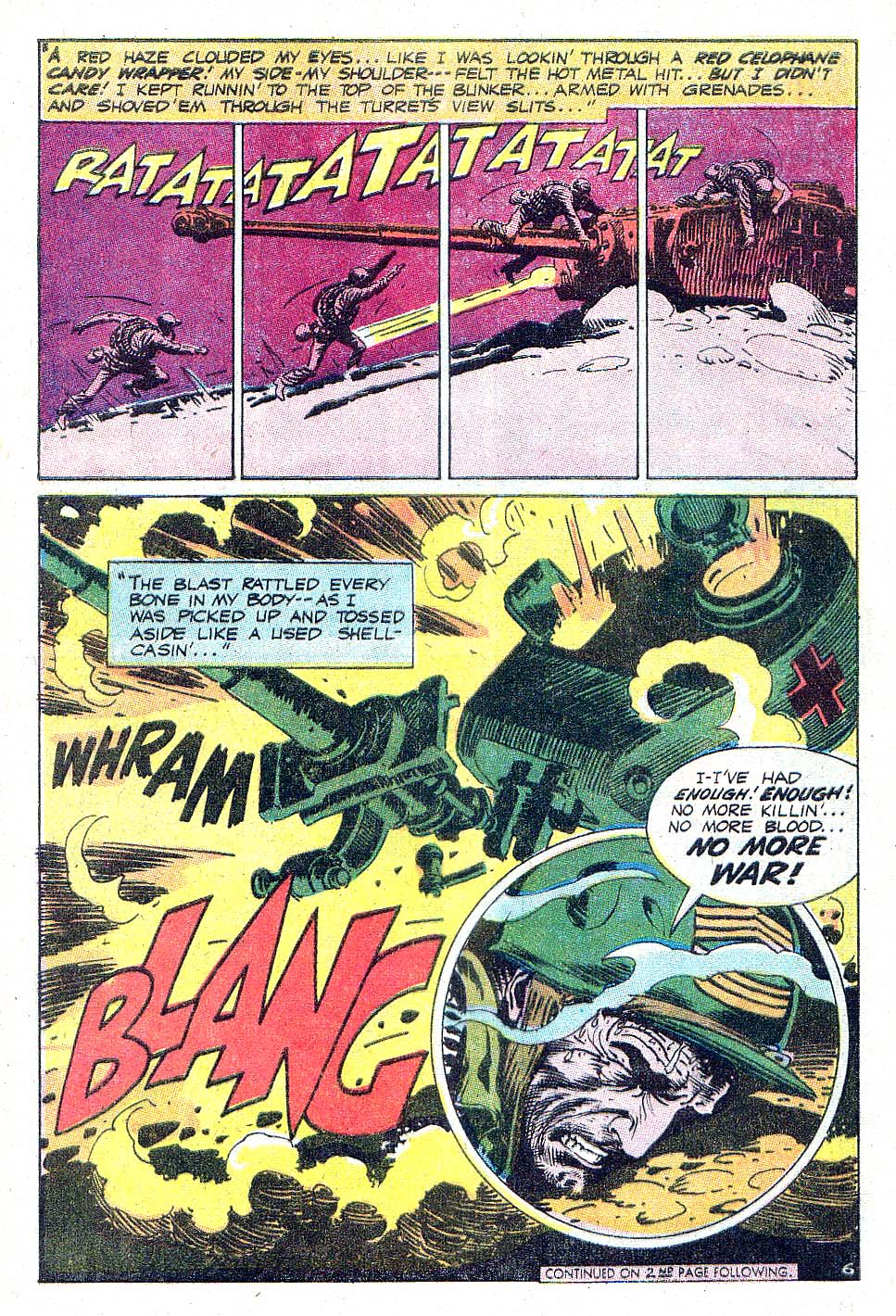 Read online Our Army at War (1952) comic -  Issue #196 - 7