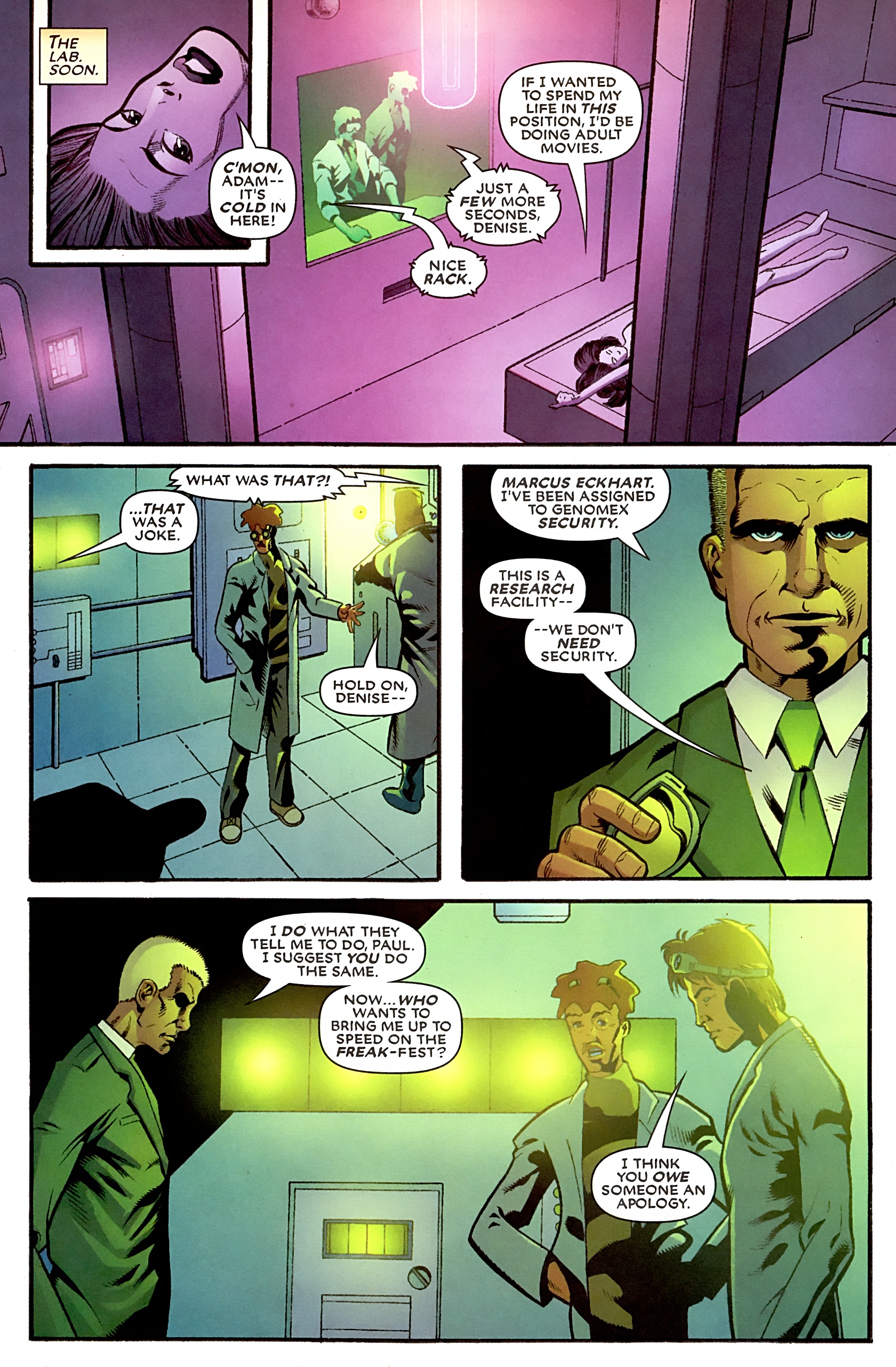 Read online Mutant X: Origin comic -  Issue # Full - 12