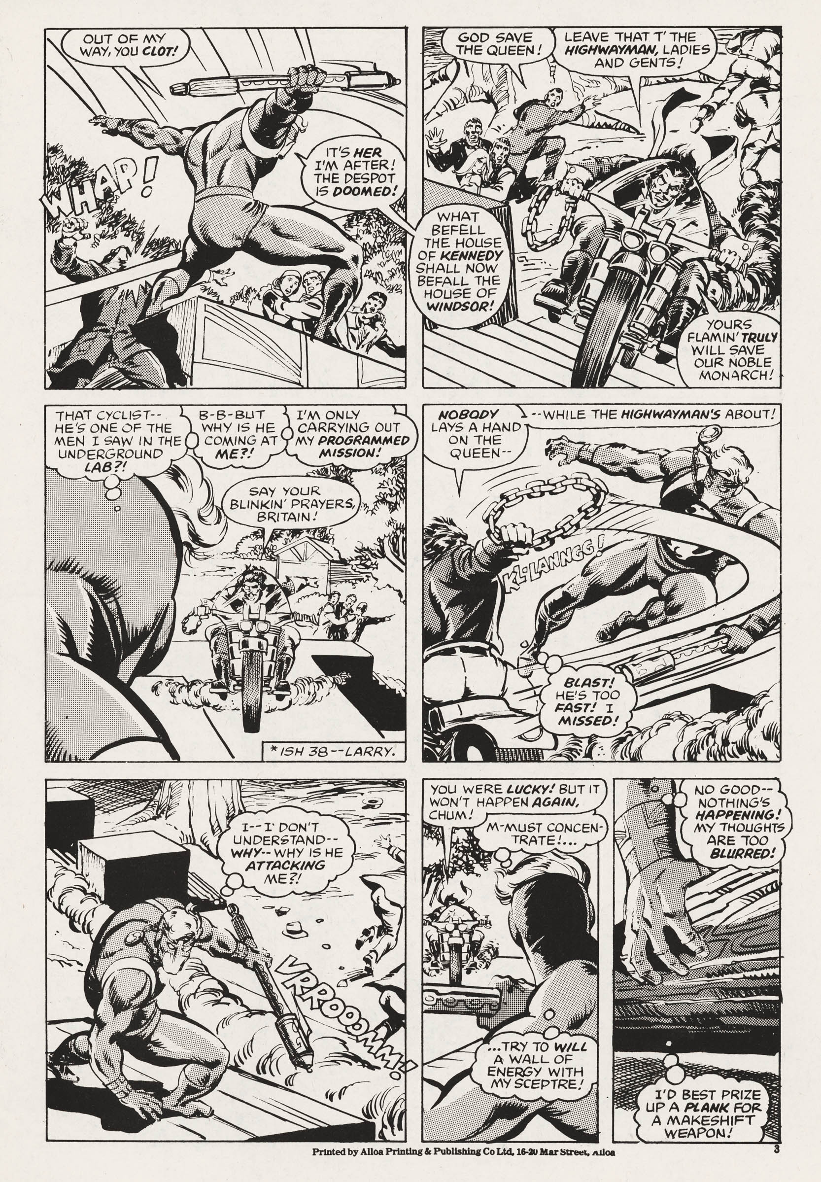 Read online Captain Britain (1976) comic -  Issue #39 - 3