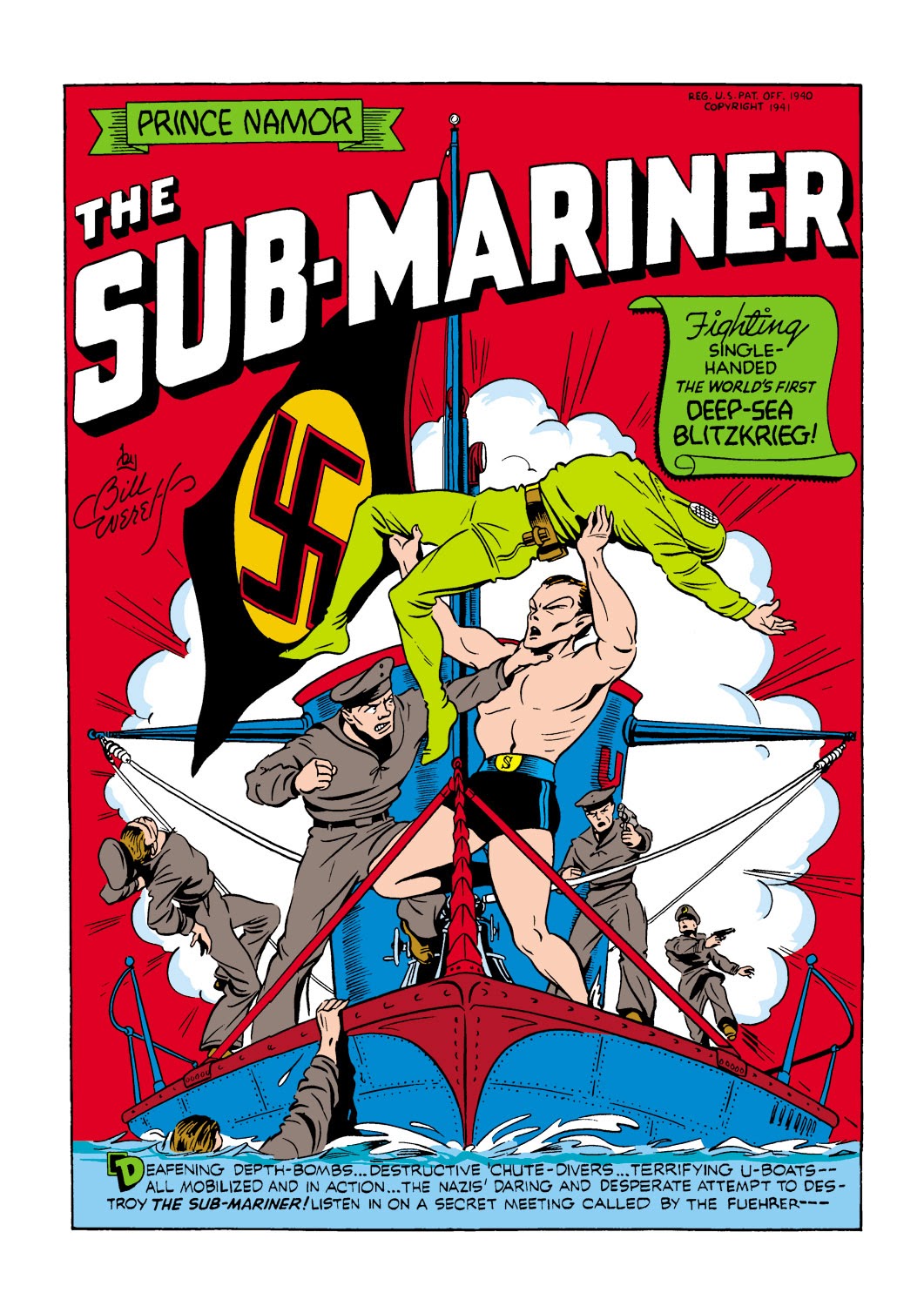 Read online Sub-Mariner Comics comic -  Issue #1 - 3