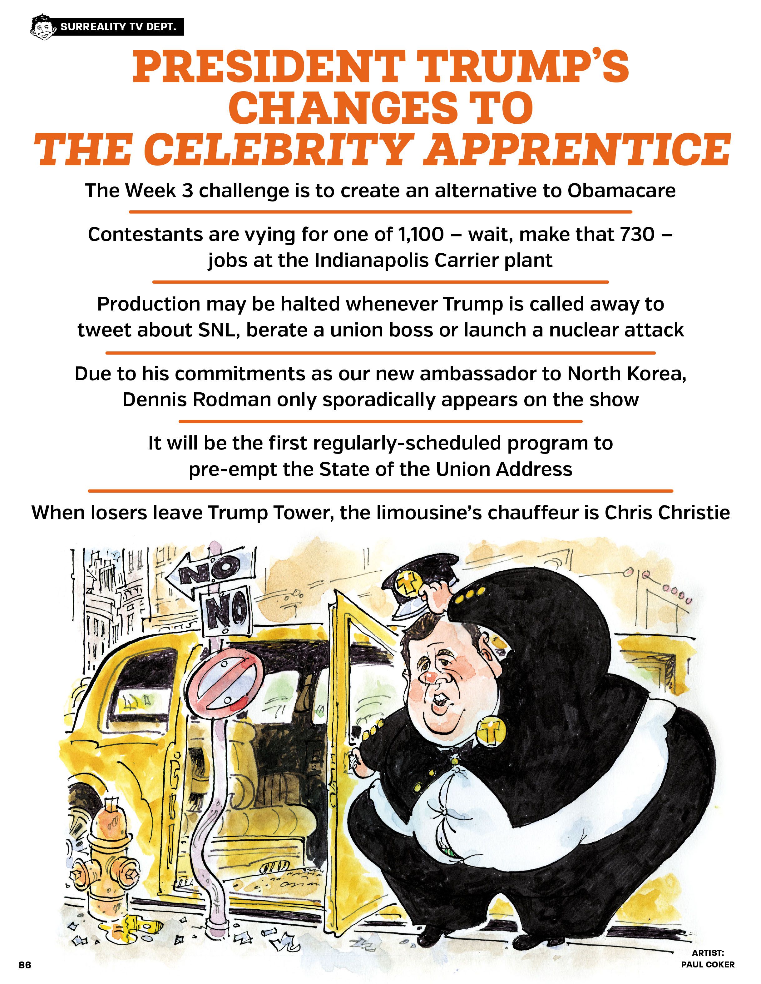 Read online MAD About Trump: A Brilliant Look at Our Brainless President comic -  Issue # TPB - 88