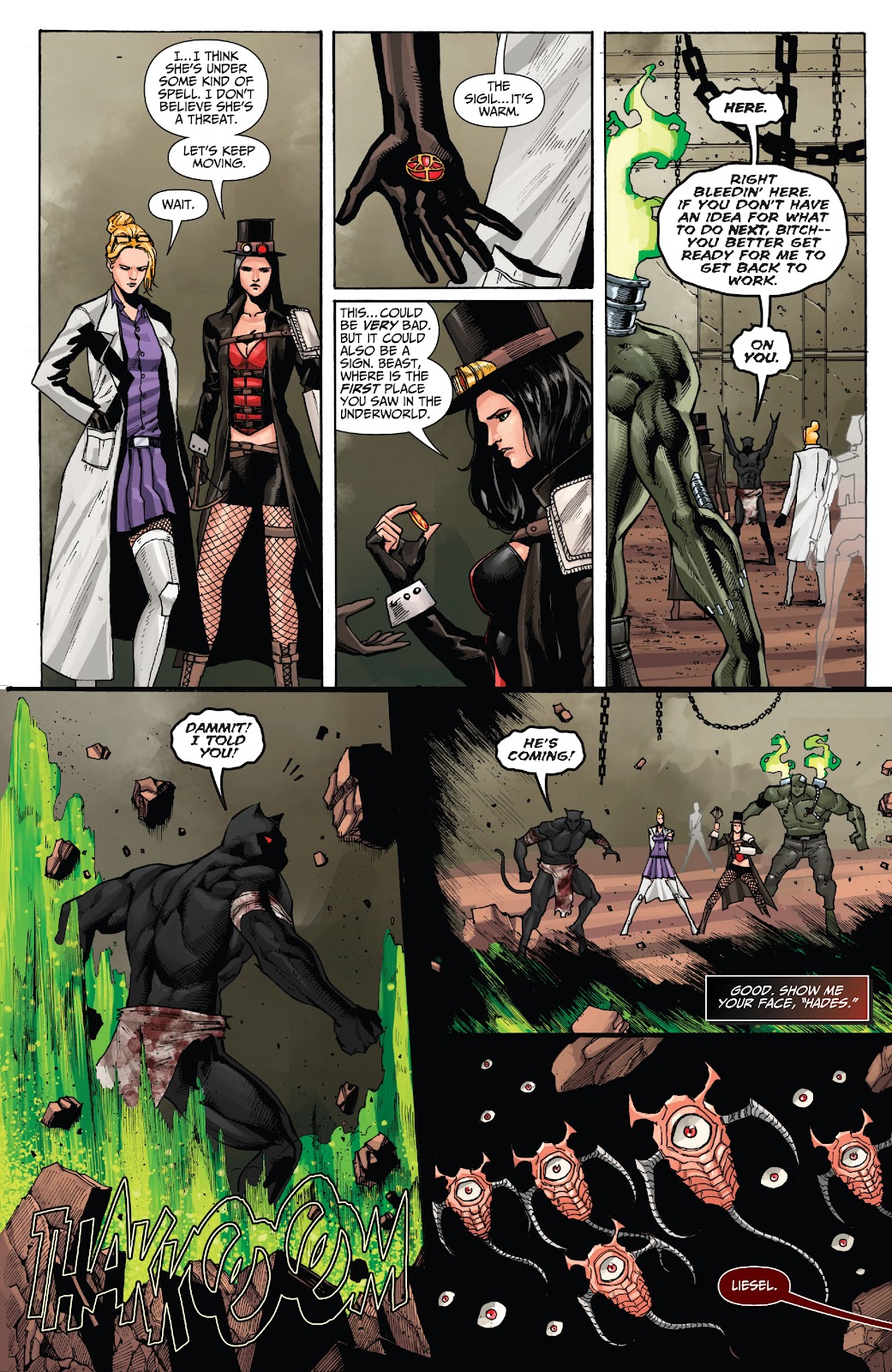 Van Helsing: Return of the League of Monsters issue 2 - Page 21