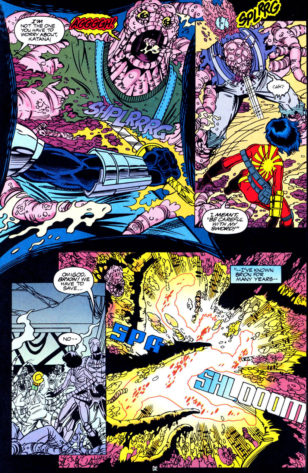 Read online Outsiders (1993) comic -  Issue #12 - 7