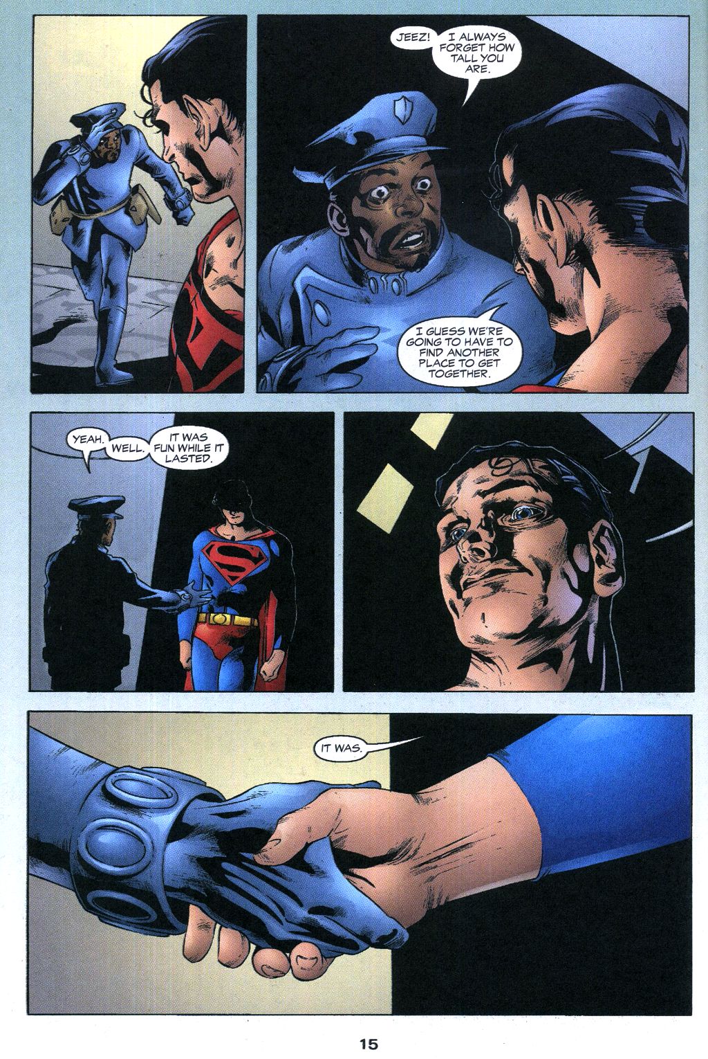 Read online Superman: The Man of Steel (1991) comic -  Issue #129 - 16