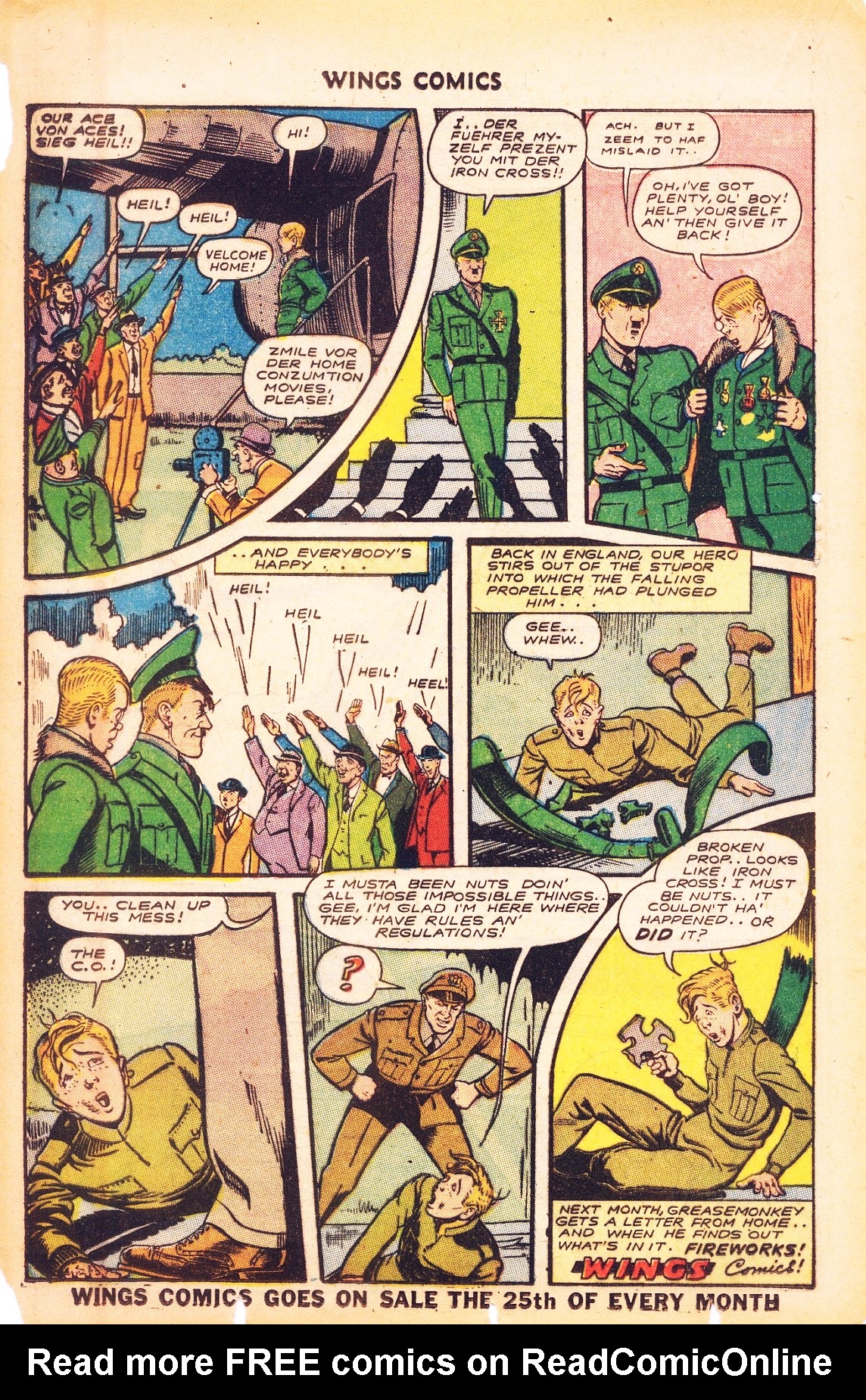 Read online Wings Comics comic -  Issue #53 - 20