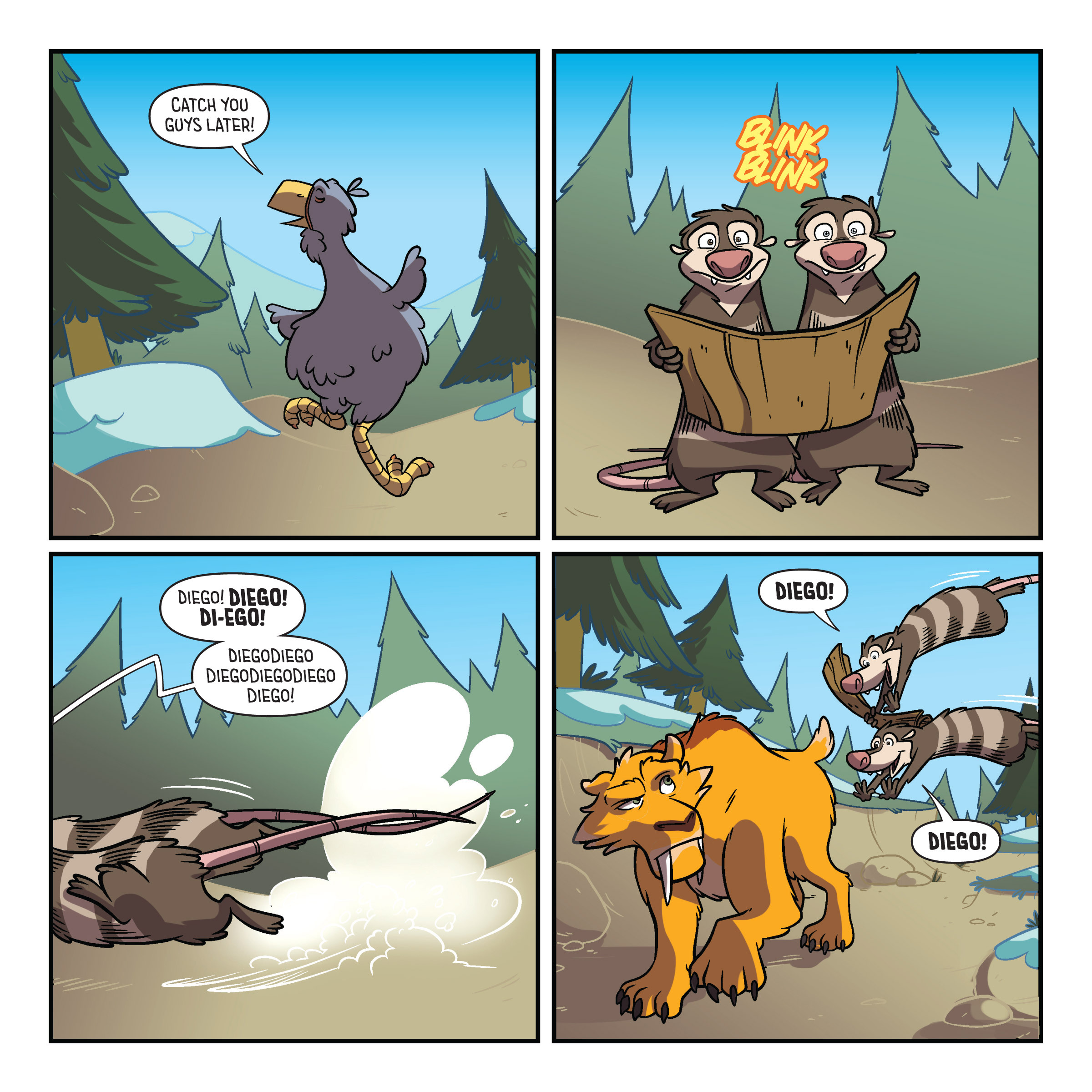 Read online Ice Age: The Hidden Treasure comic -  Issue # Full - 13