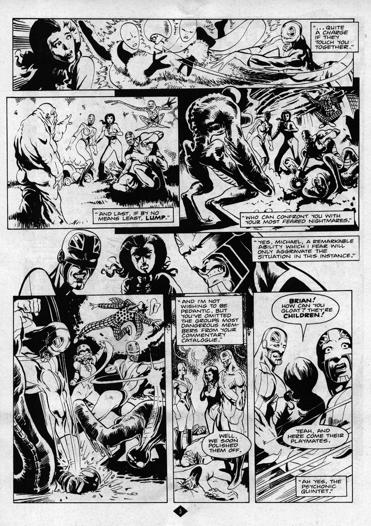 Read online Captain Britain (1985) comic -  Issue #9 - 5