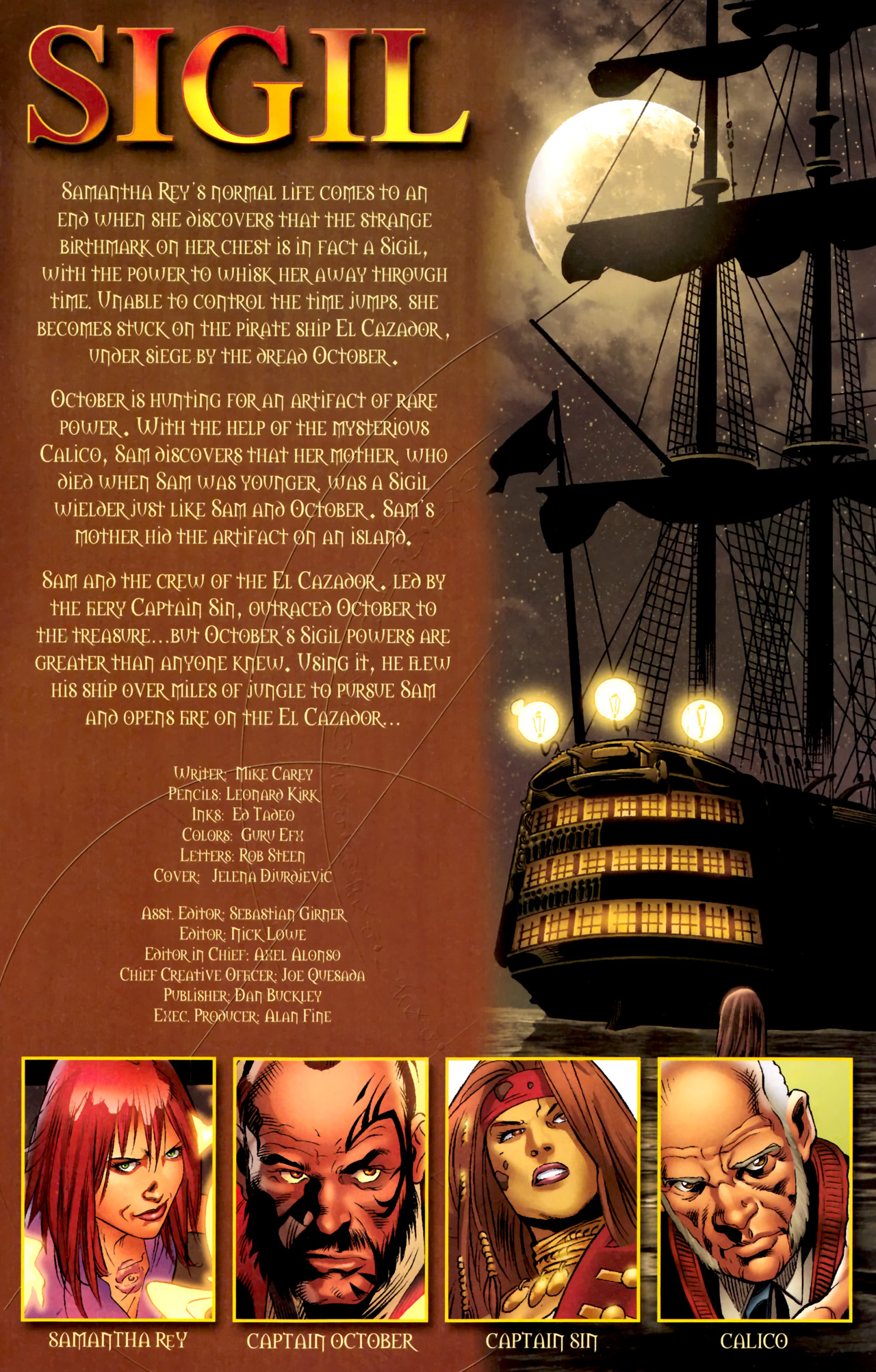 Read online Sigil (2011) comic -  Issue #4 - 2