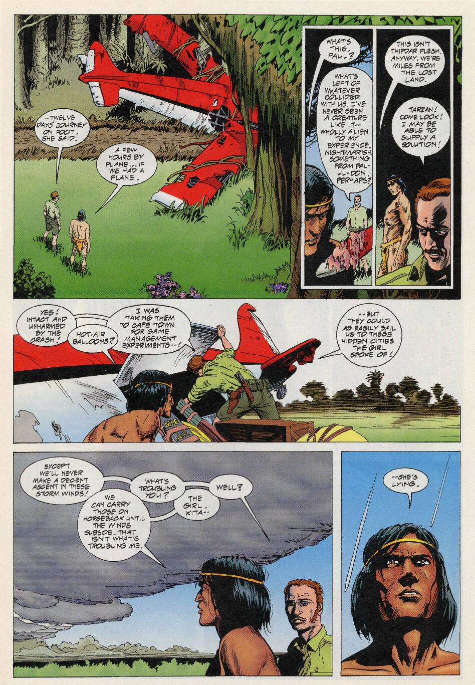 Read online Tarzan (1996) comic -  Issue #1 - 13