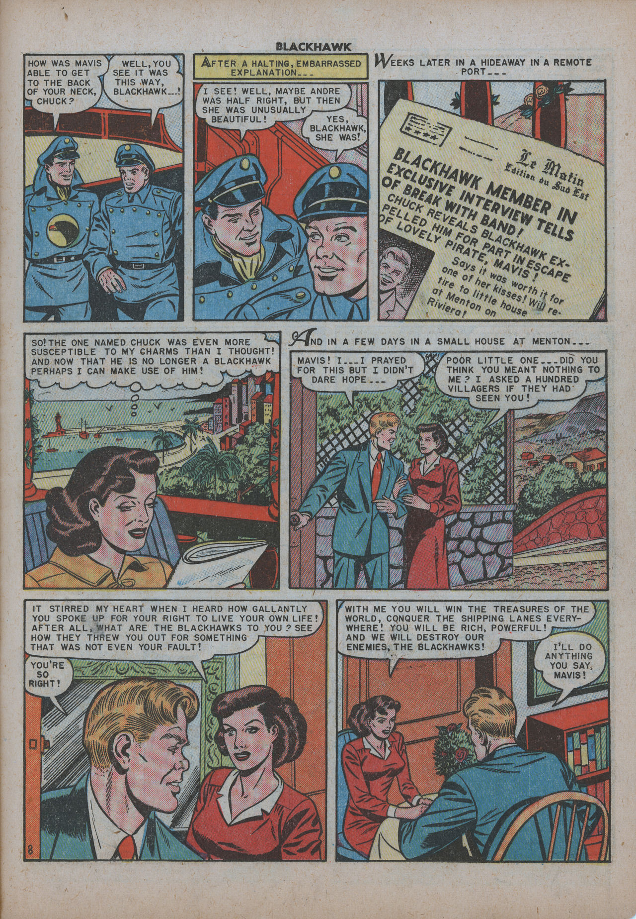 Read online Blackhawk (1957) comic -  Issue #34 - 34