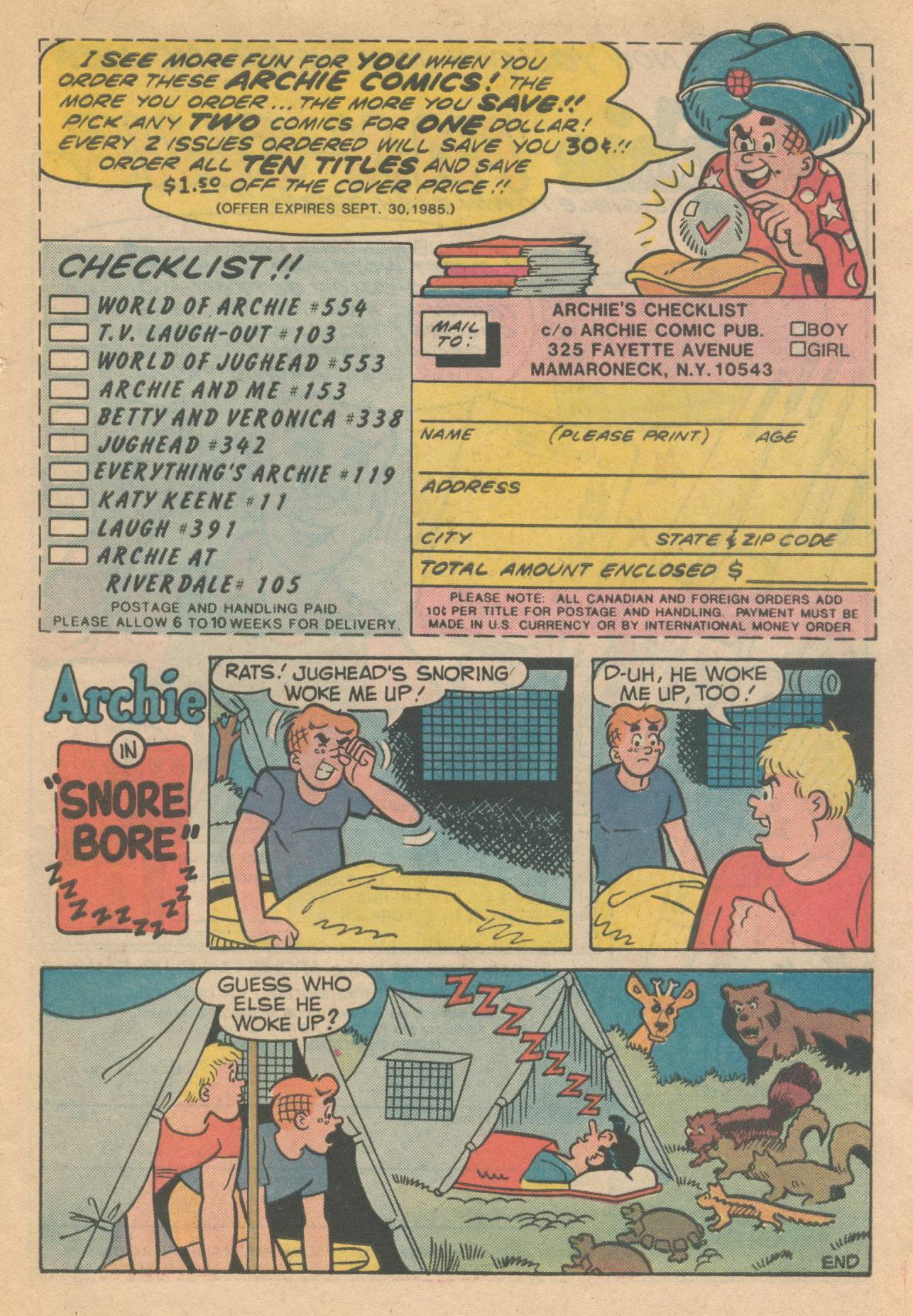 Read online Everything's Archie comic -  Issue #119 - 27