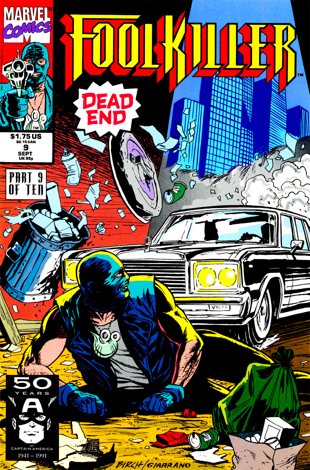Read online Foolkiller (1990) comic -  Issue #9 - 1
