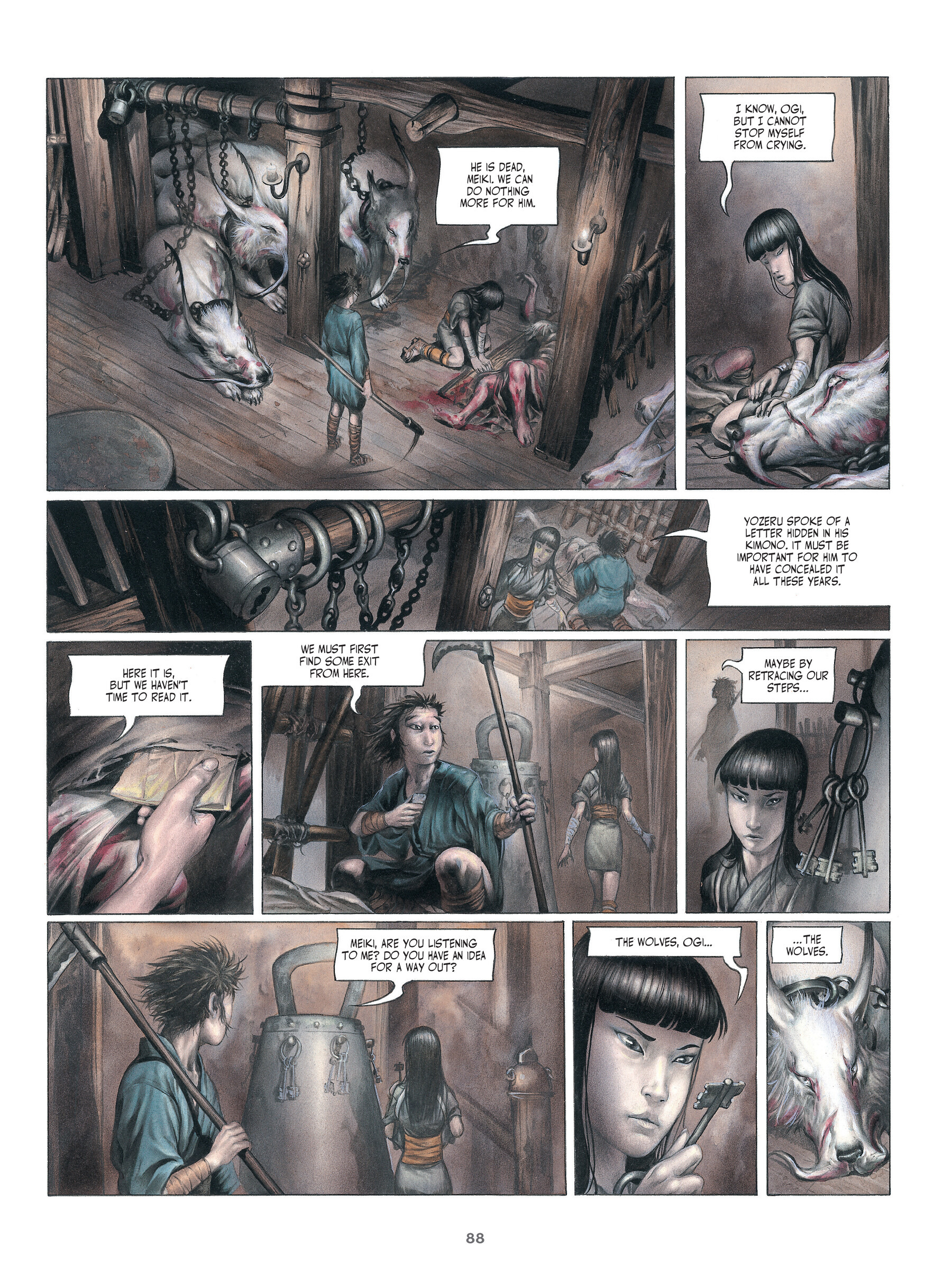 Read online Legends of the Pierced Veil: The Scarlet Blades comic -  Issue # TPB (Part 1) - 88