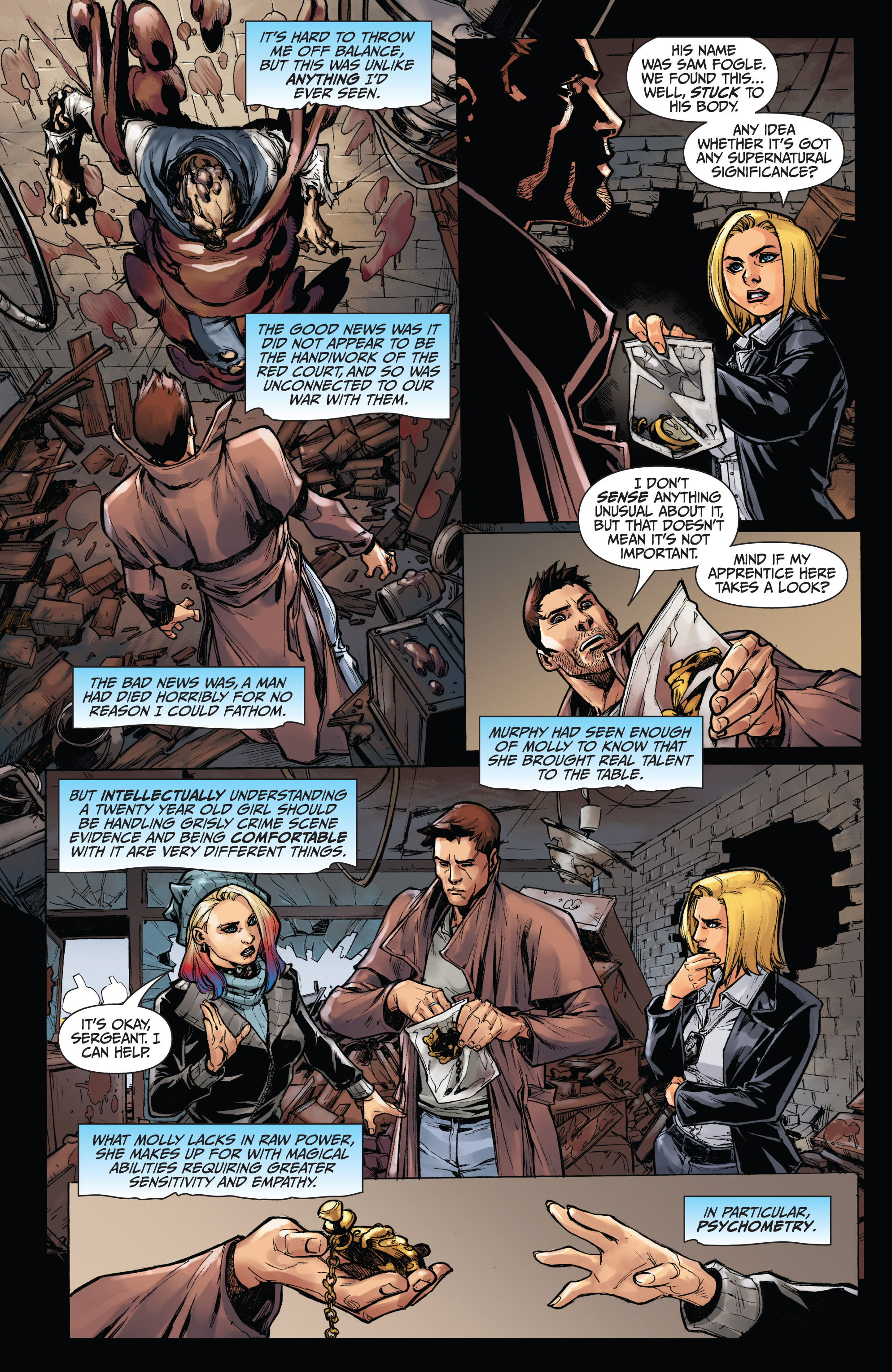 Read online Jim Butcher's The Dresden Files: Down Town comic -  Issue #1 - 13