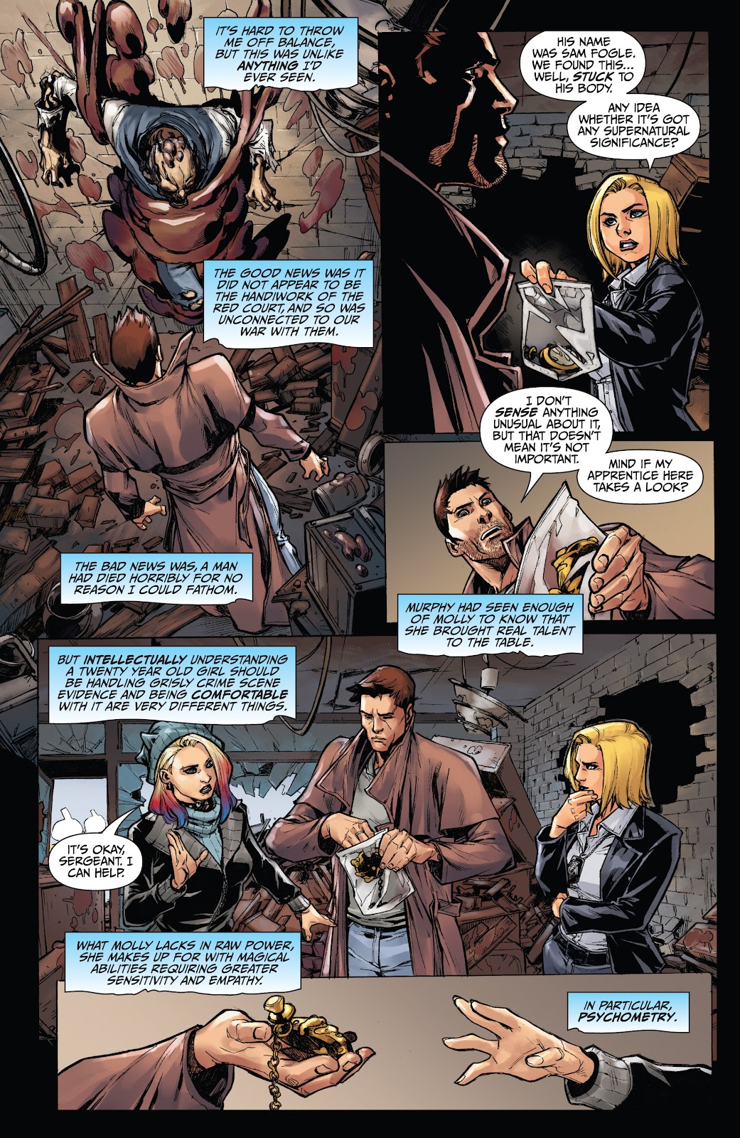 Jim Butcher's The Dresden Files: Down Town issue 1 - Page 13