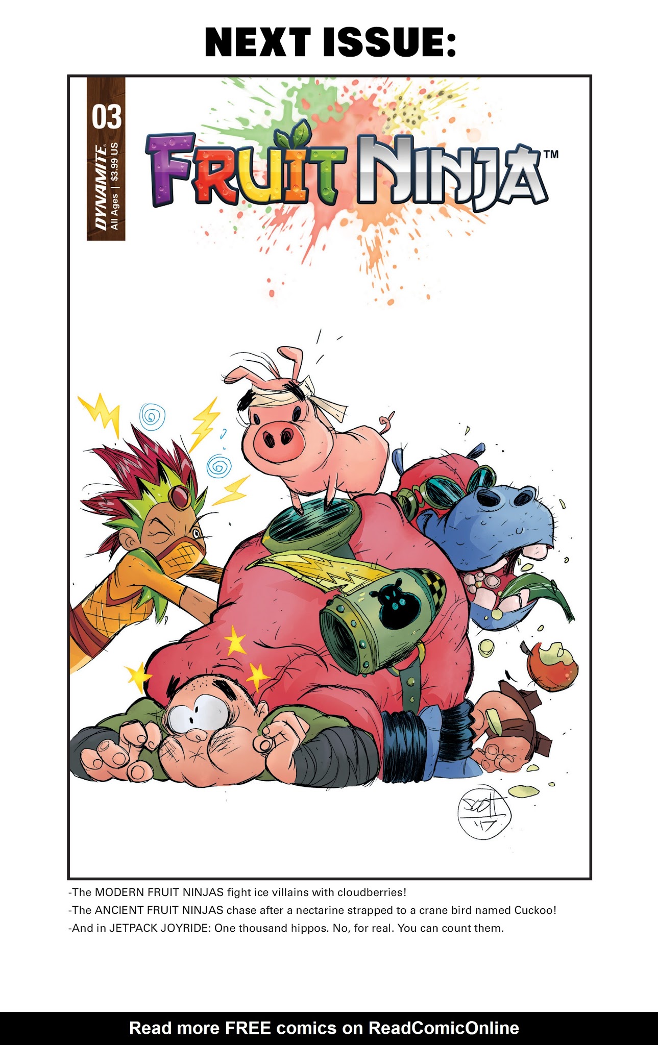 Read online Fruit Ninja comic -  Issue #2 - 23