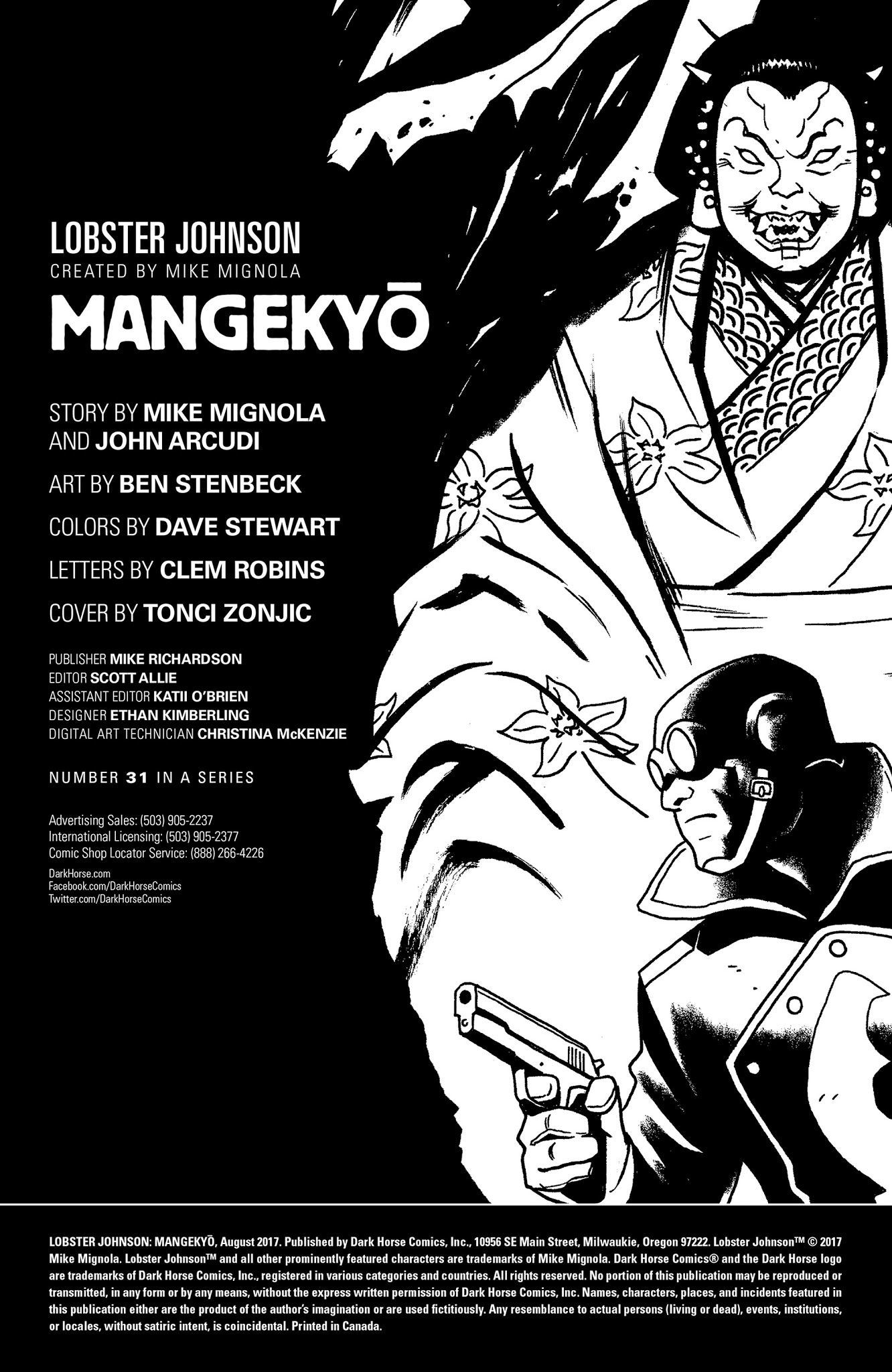 Read online Lobster Johnson: Mangekyō comic -  Issue # Full - 2
