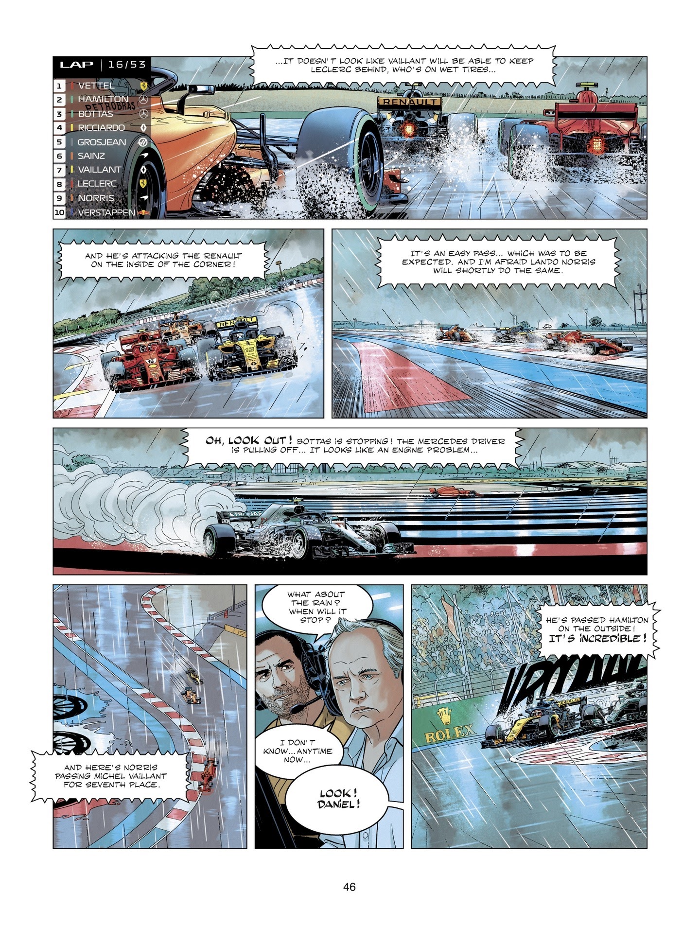 Read online Michel Vaillant comic -  Issue #8 - 46