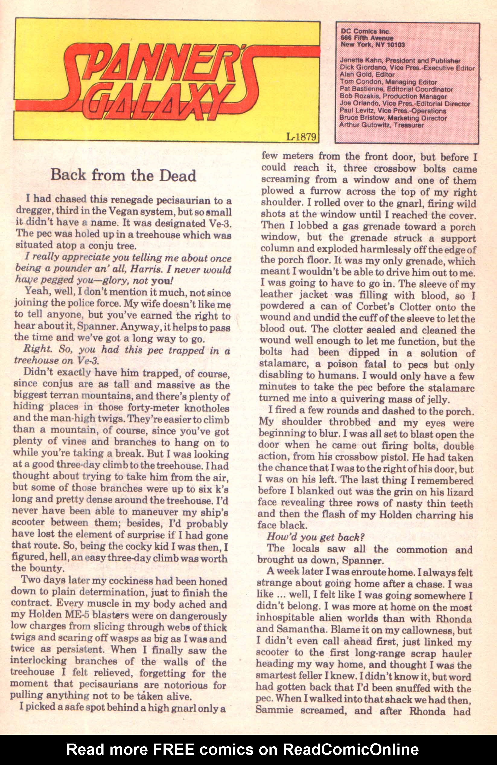 Read online Spanner's Galaxy comic -  Issue #5 - 25