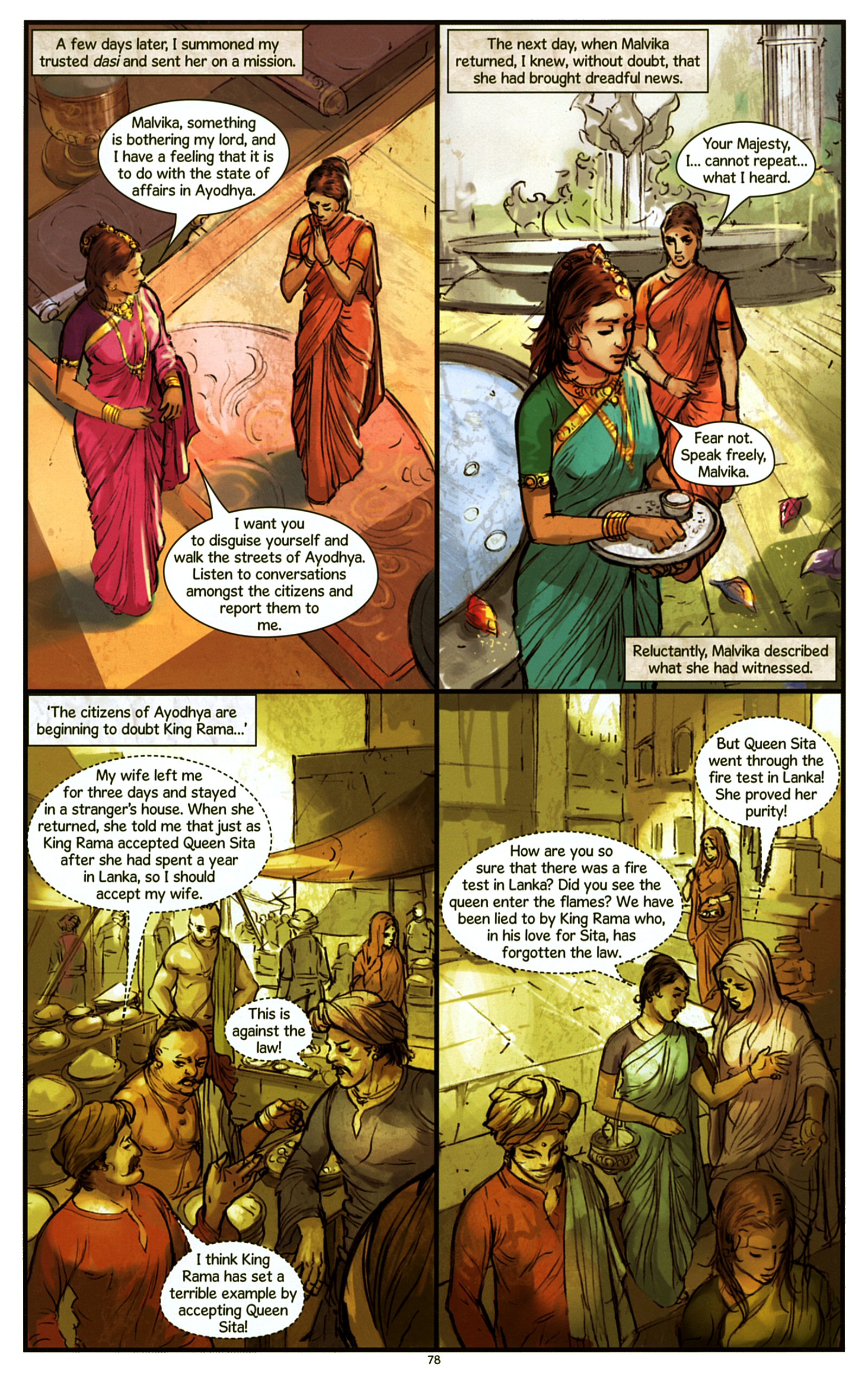 Read online Sita Daughter of the Earth comic -  Issue # TPB - 82
