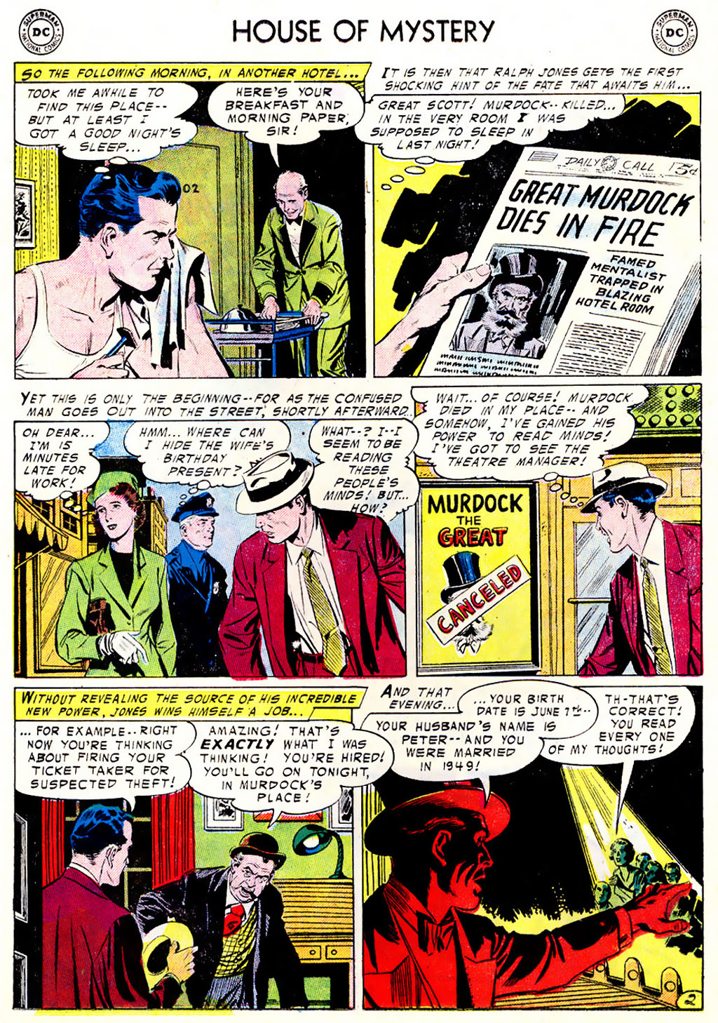 Read online House of Mystery (1951) comic -  Issue #57 - 12