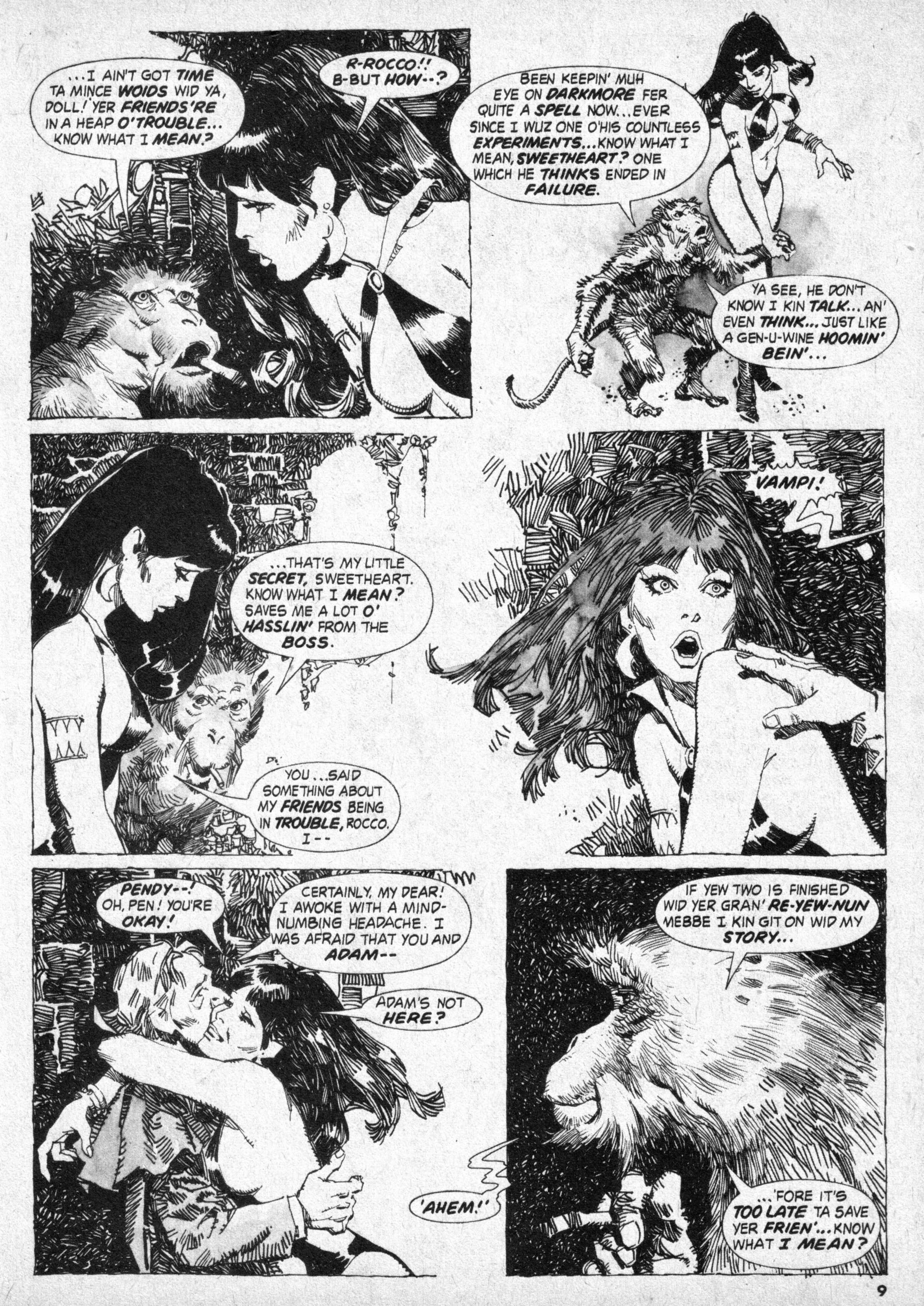 Read online Vampirella (1969) comic -  Issue #58 - 9