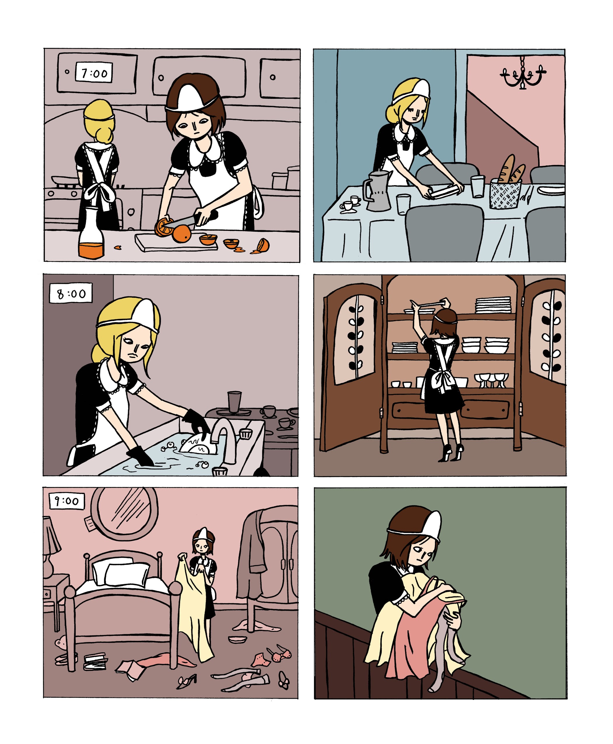 Read online Maids comic -  Issue # TPB - 55