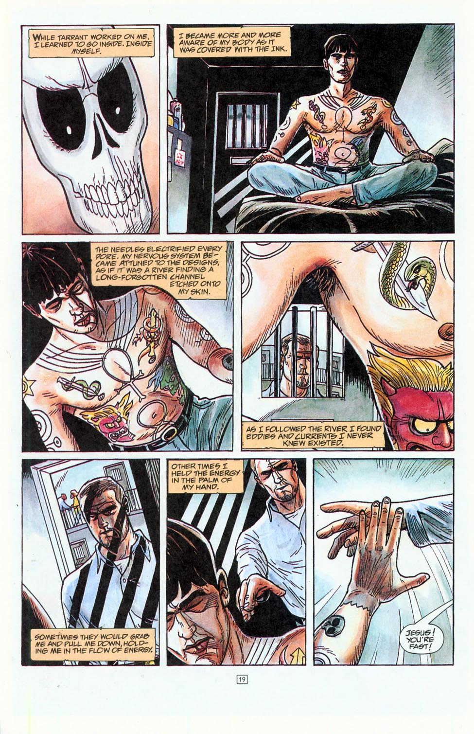 Read online Skin Graft: The Adventures of a Tattooed Man comic -  Issue #1 - 21
