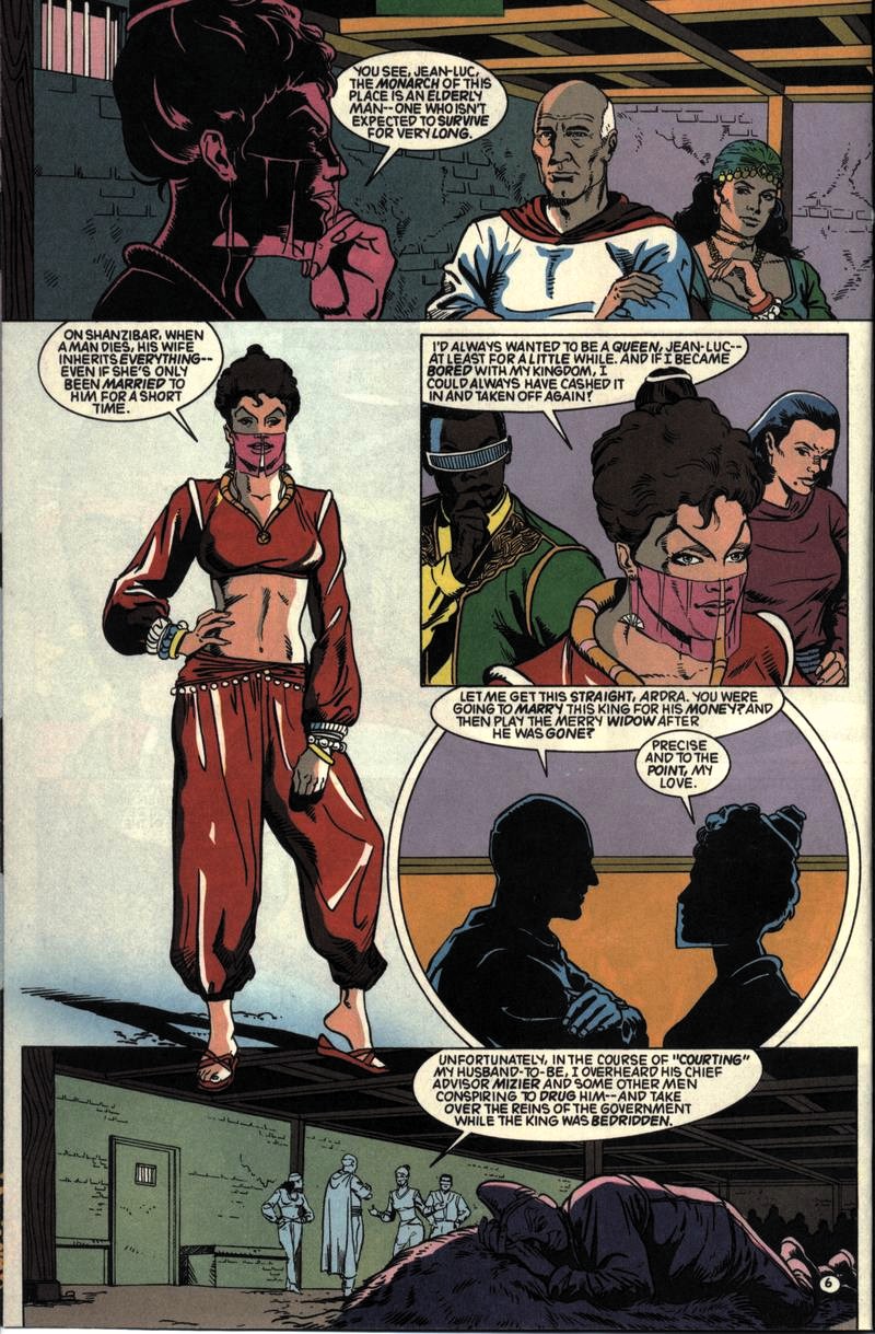 Read online Star Trek: The Next Generation (1989) comic -  Issue #37 - 7